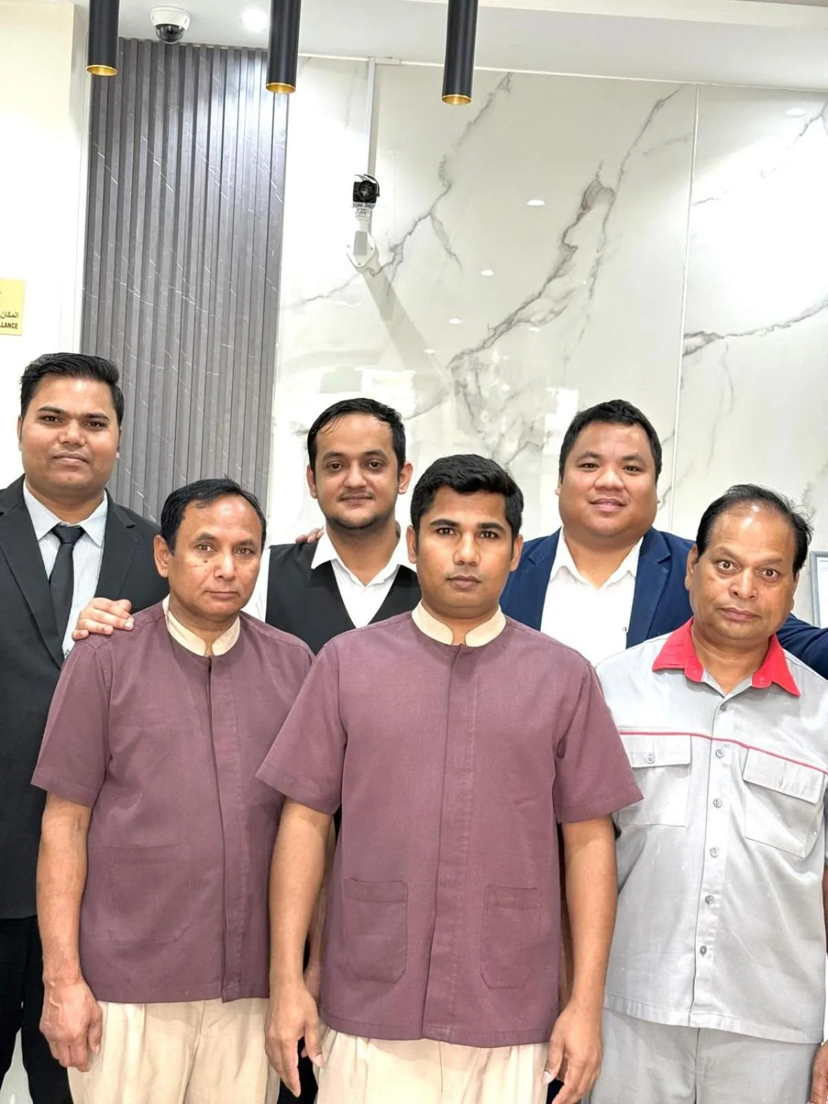 Staff in Rawda Hotel