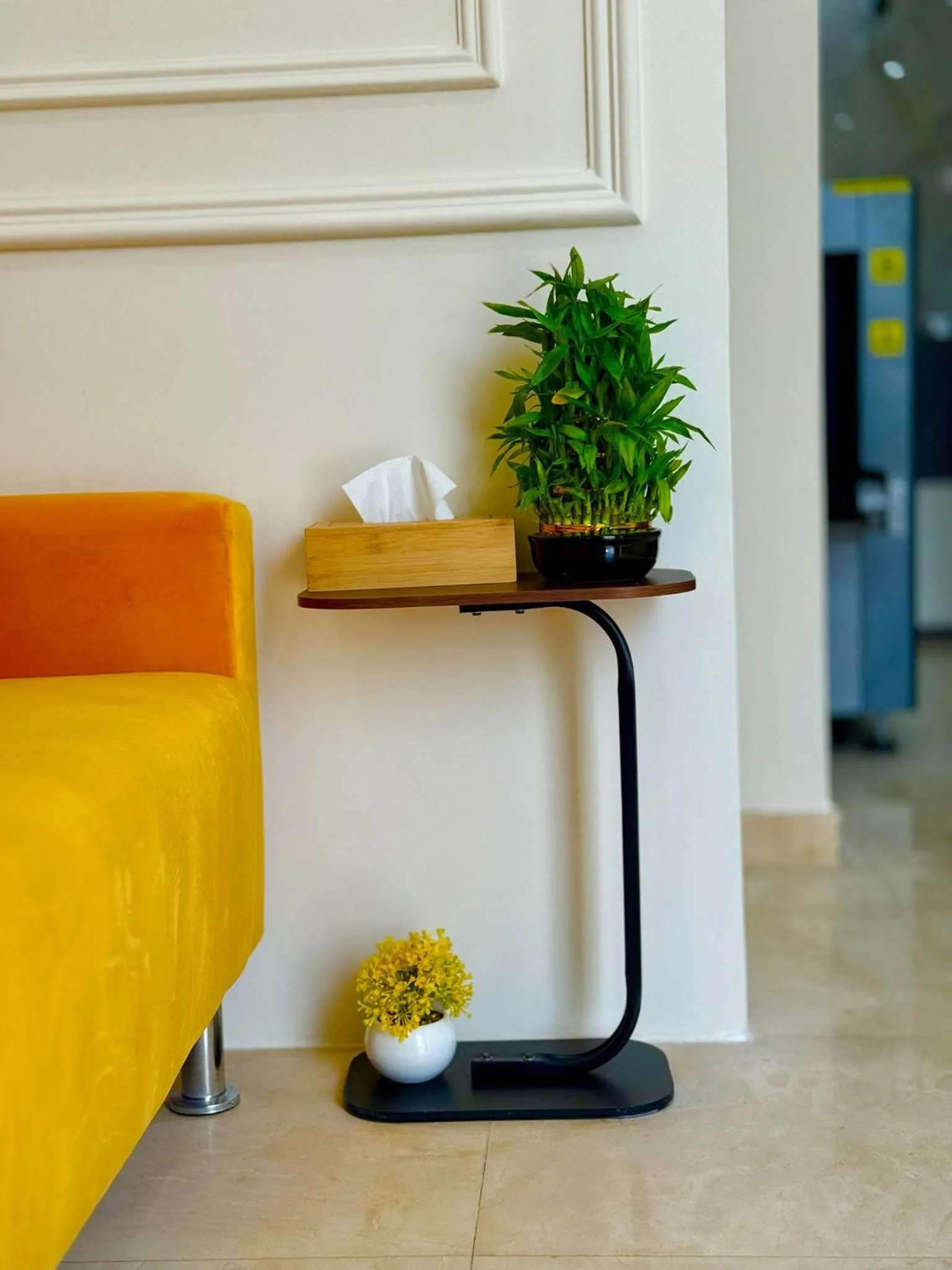 Seating area in Rawda Hotel