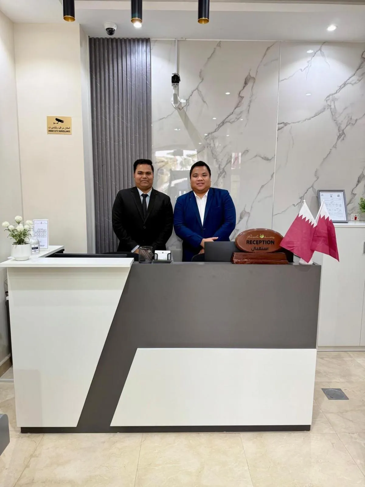 Staff in Rawda Hotel