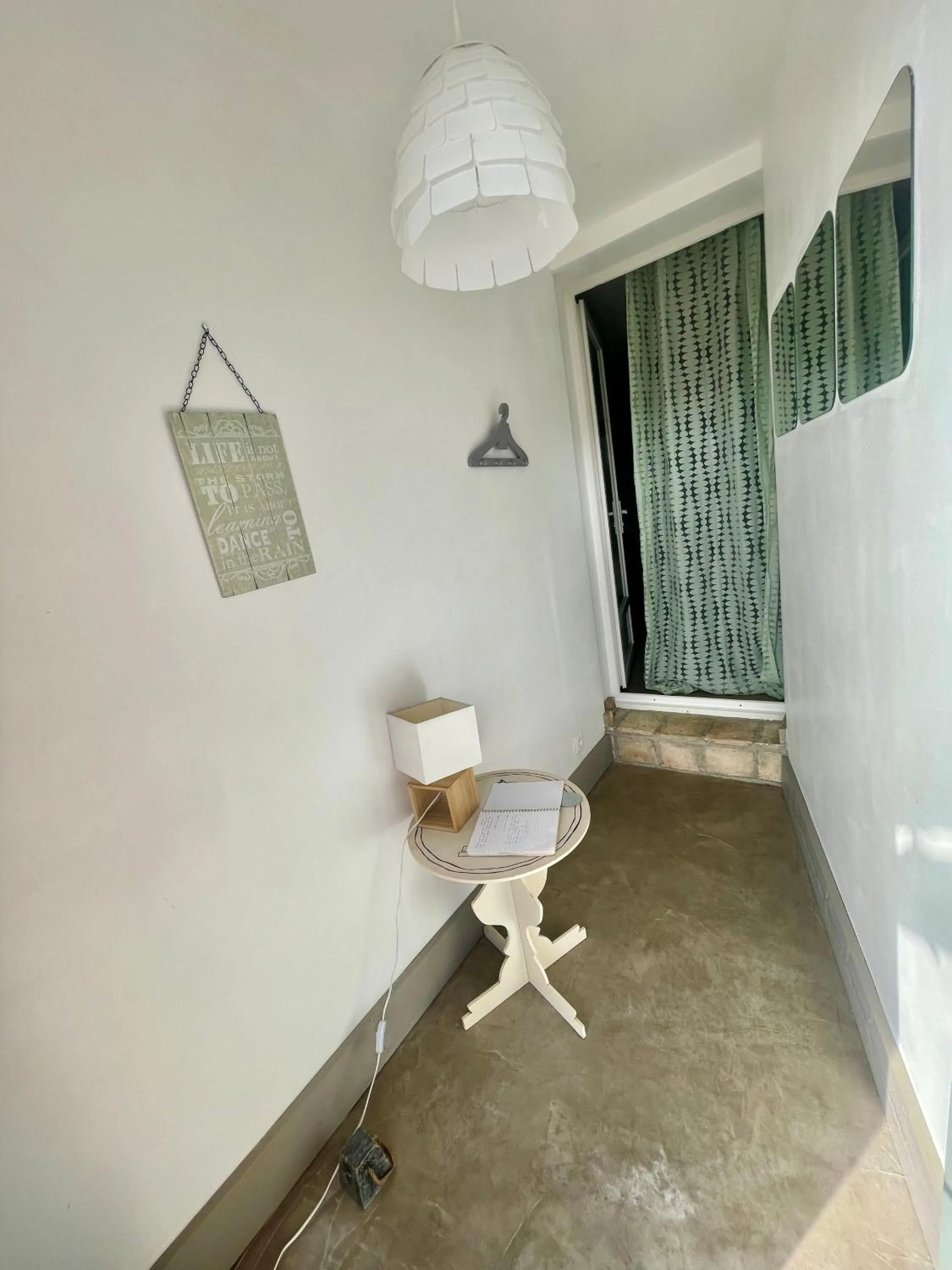 Shower in Le Mazet Chambre d'Hôtes