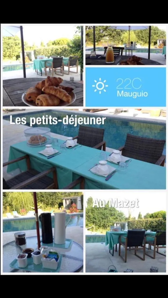 Day in Le Mazet Chambre d'Hôtes