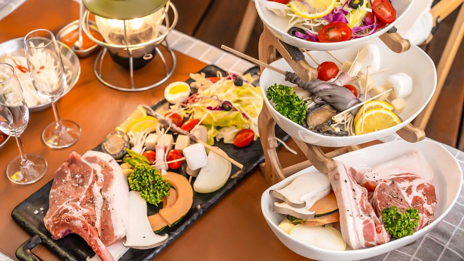 BBQ facilities in Jeju EQ Stay Hotel