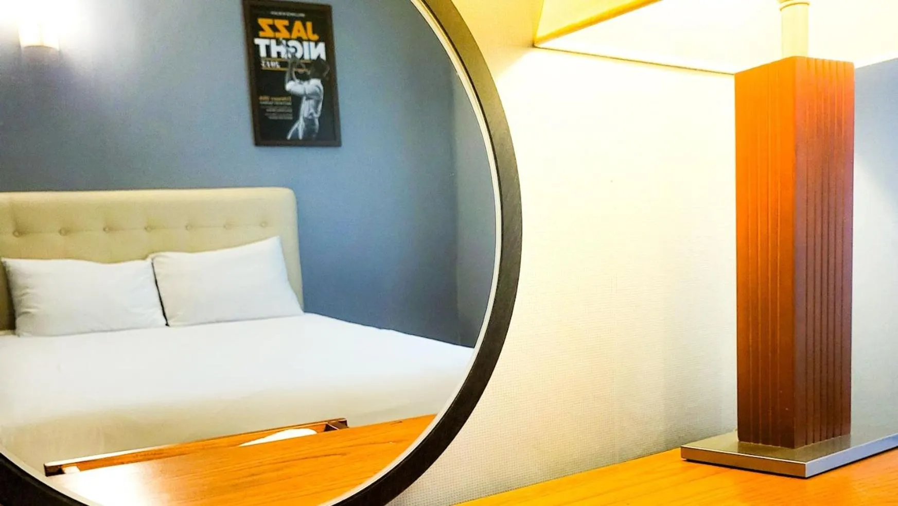 Bedroom, Bed in Jeju EQ Stay Hotel