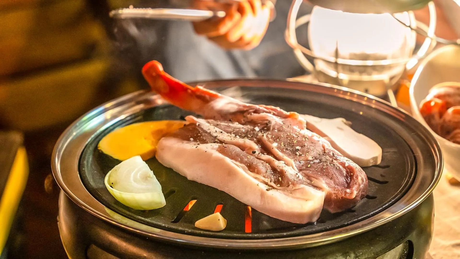 BBQ facilities in Jeju EQ Stay Hotel