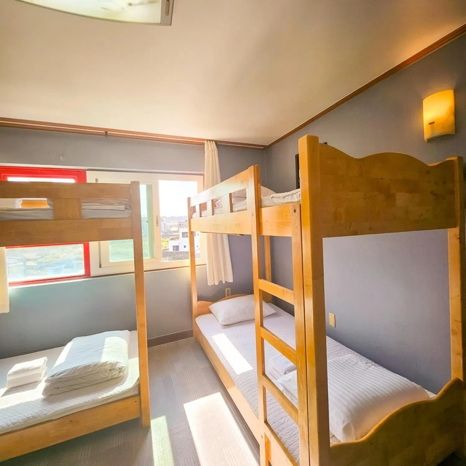 Bedroom, Bed in Jeju EQ Stay Hotel