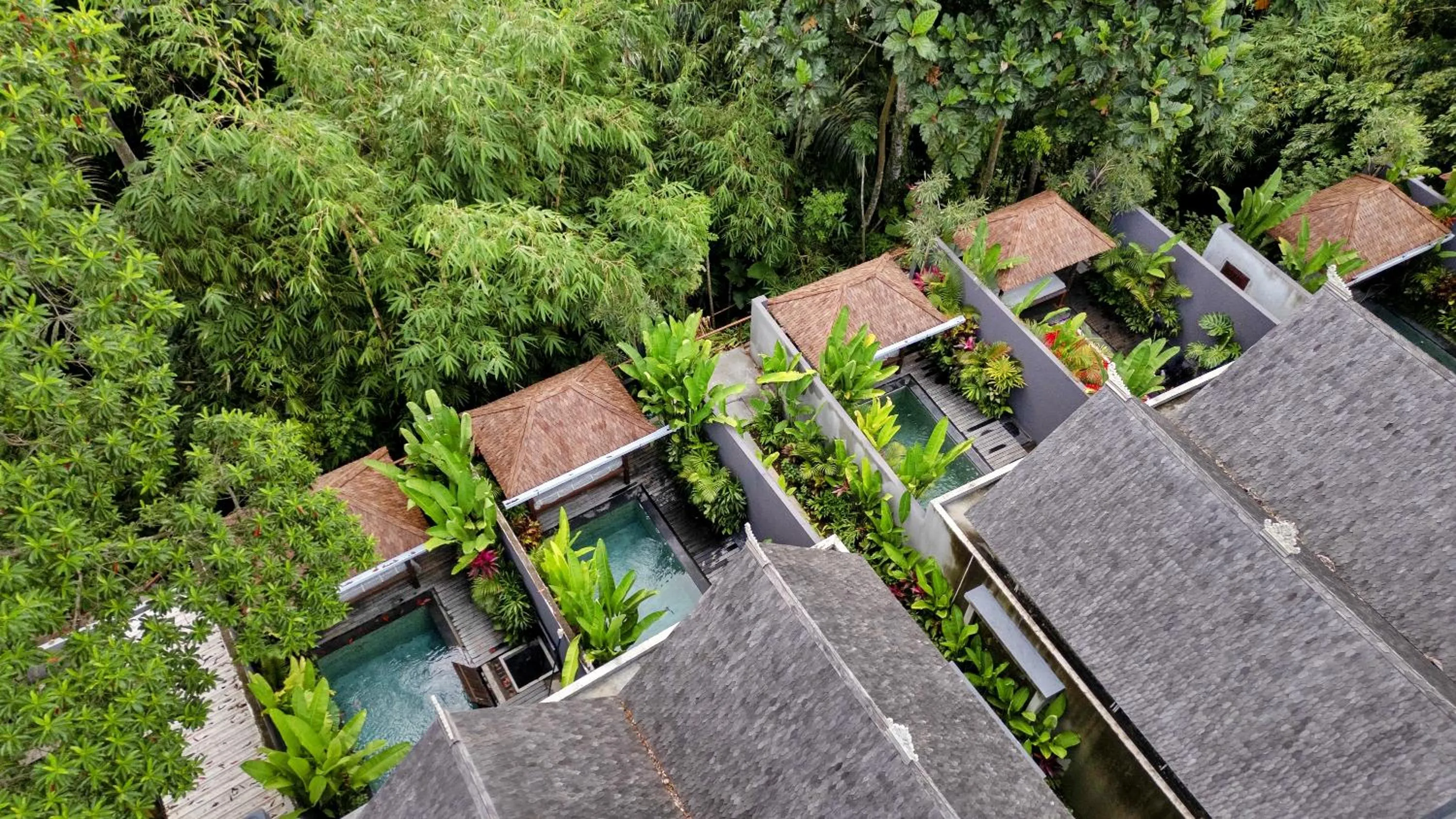 Property building in Mayaloka Villas Ubud
