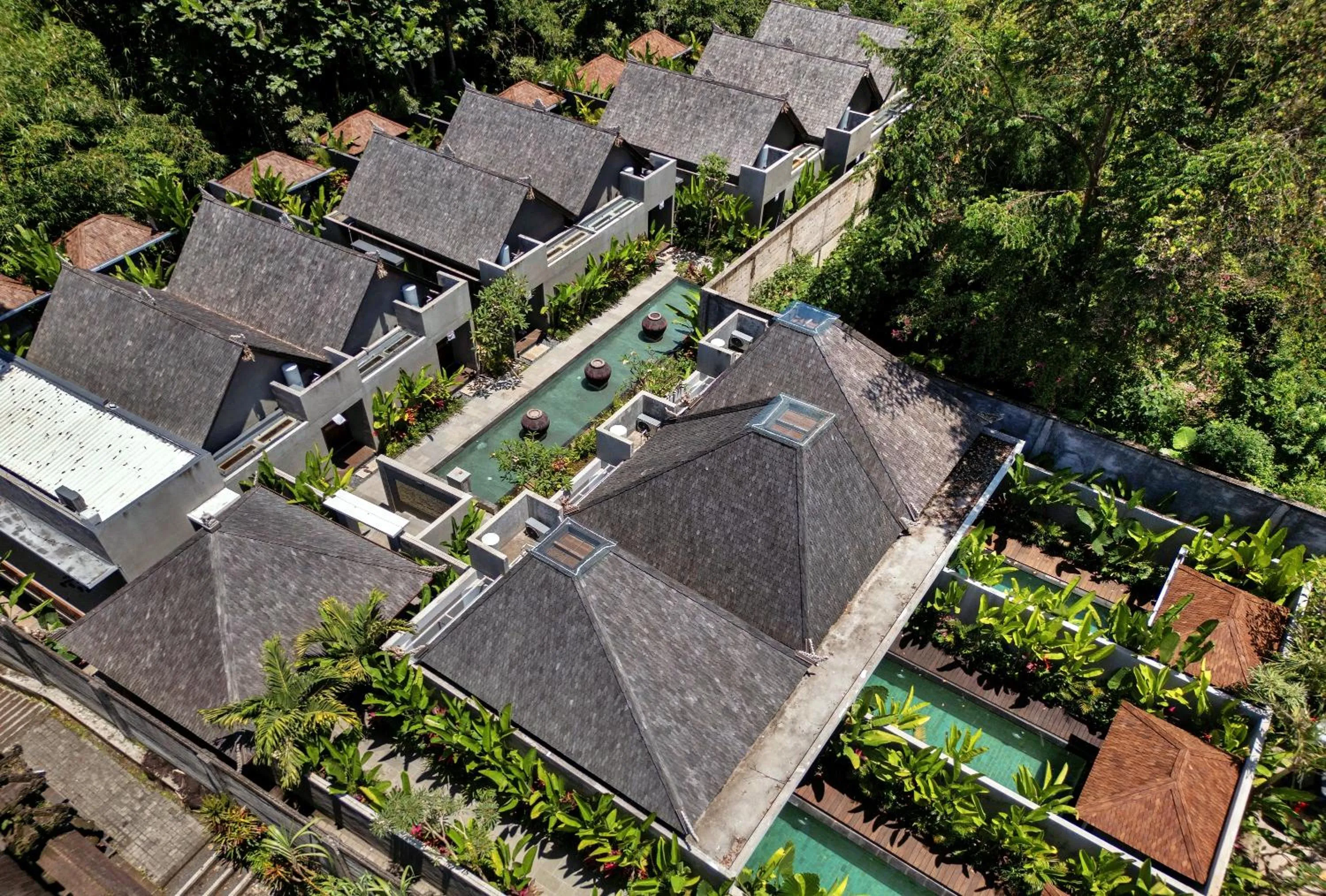 Property building in Mayaloka Villas Ubud