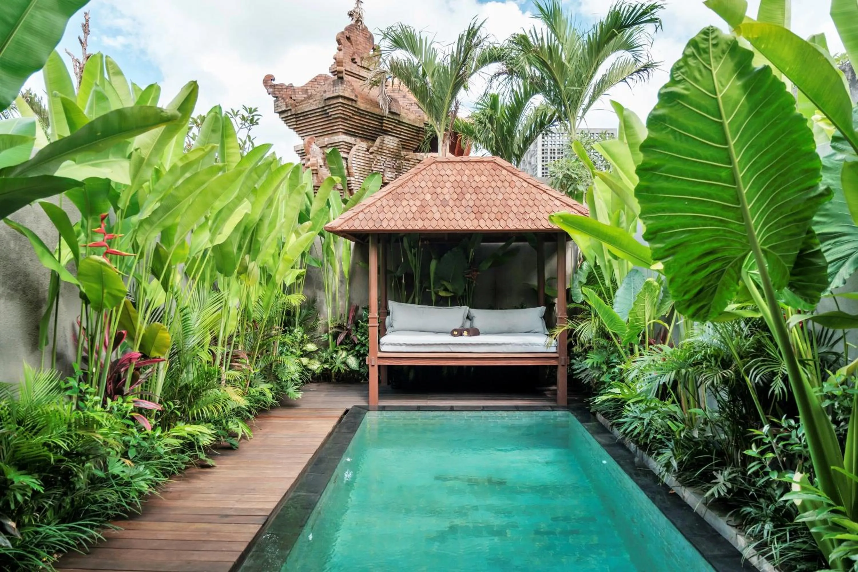 Swimming pool in Mayaloka Villas Ubud