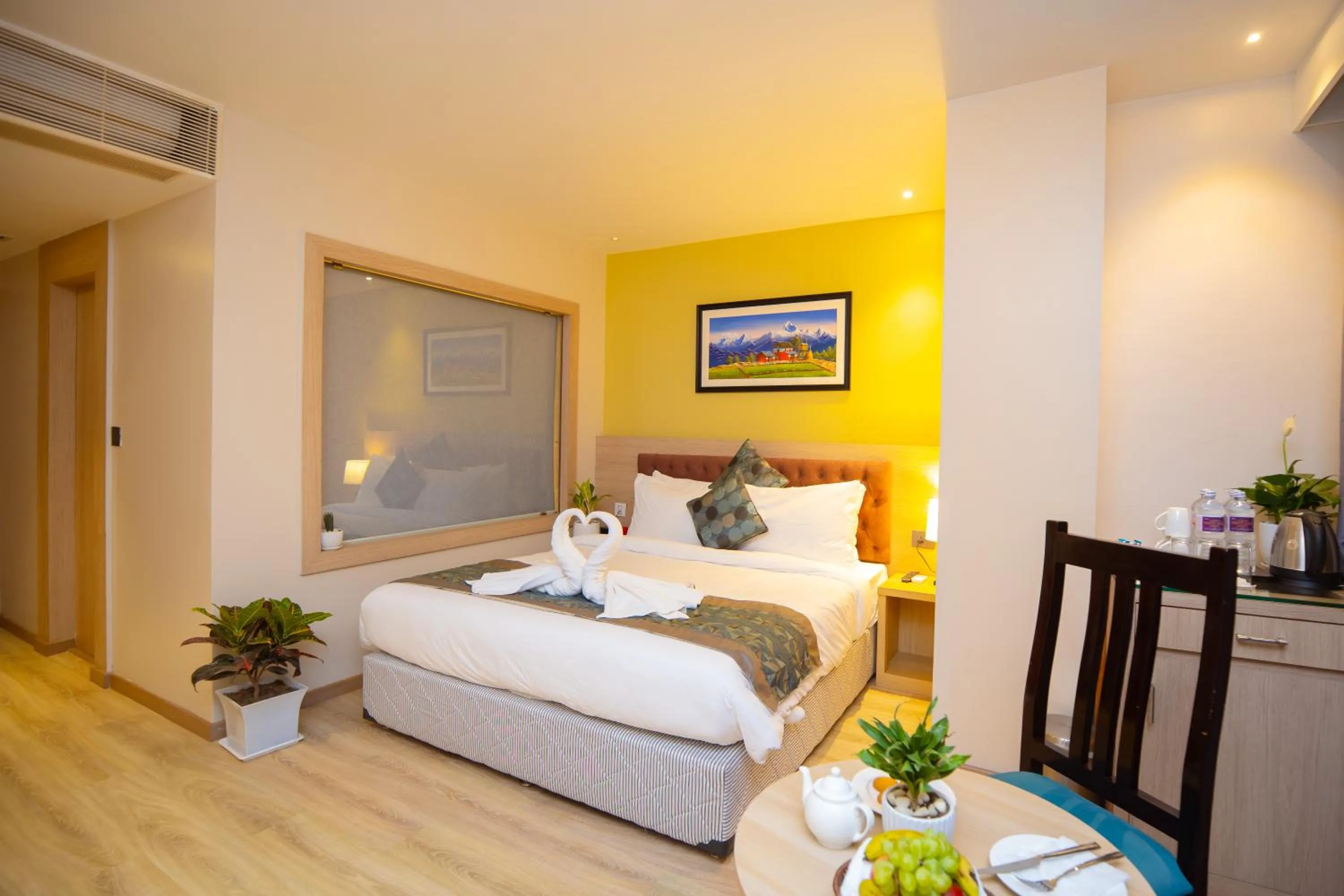 Bed in Velvet Luxe Hotel