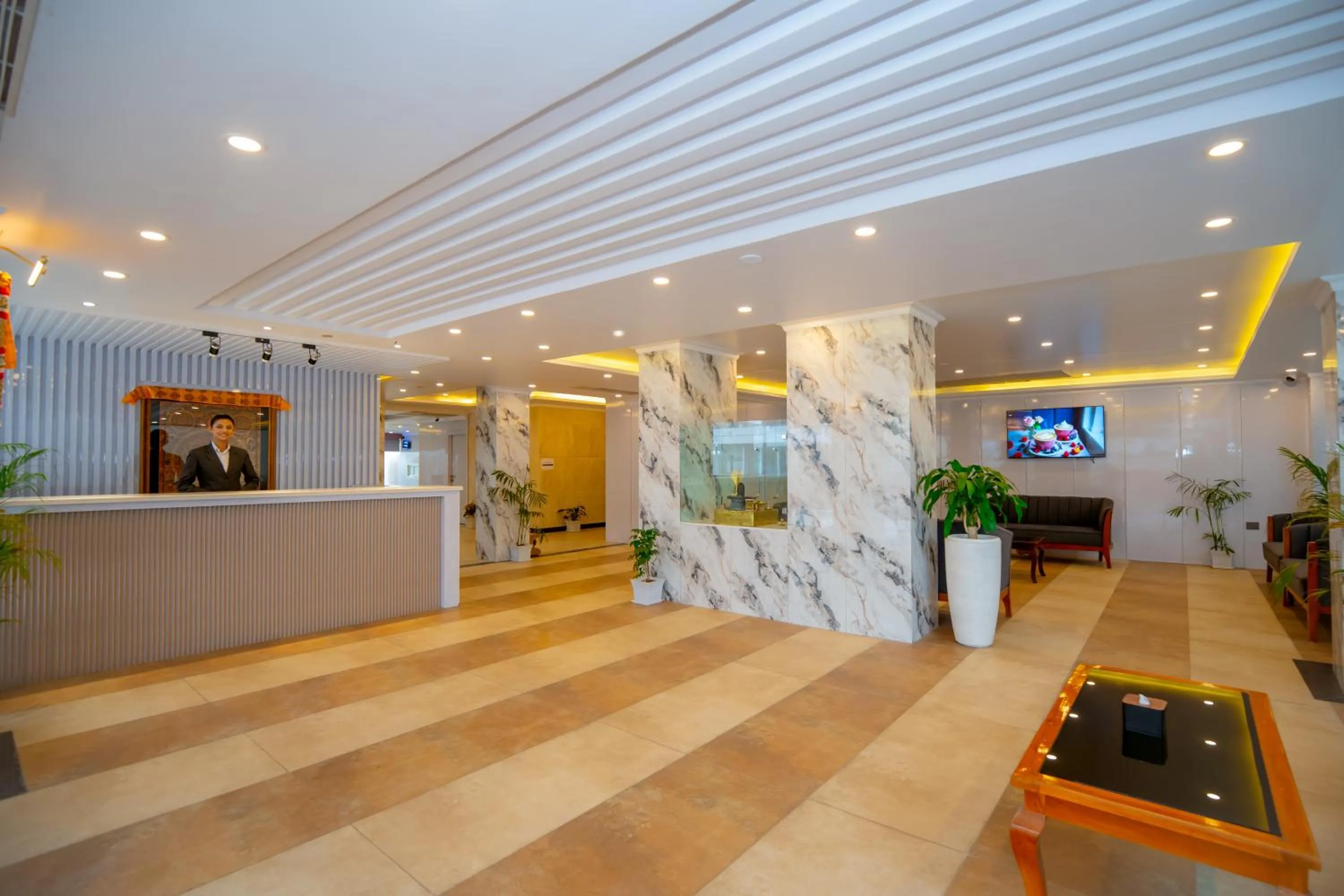 Lobby or reception in Velvet Luxe Hotel