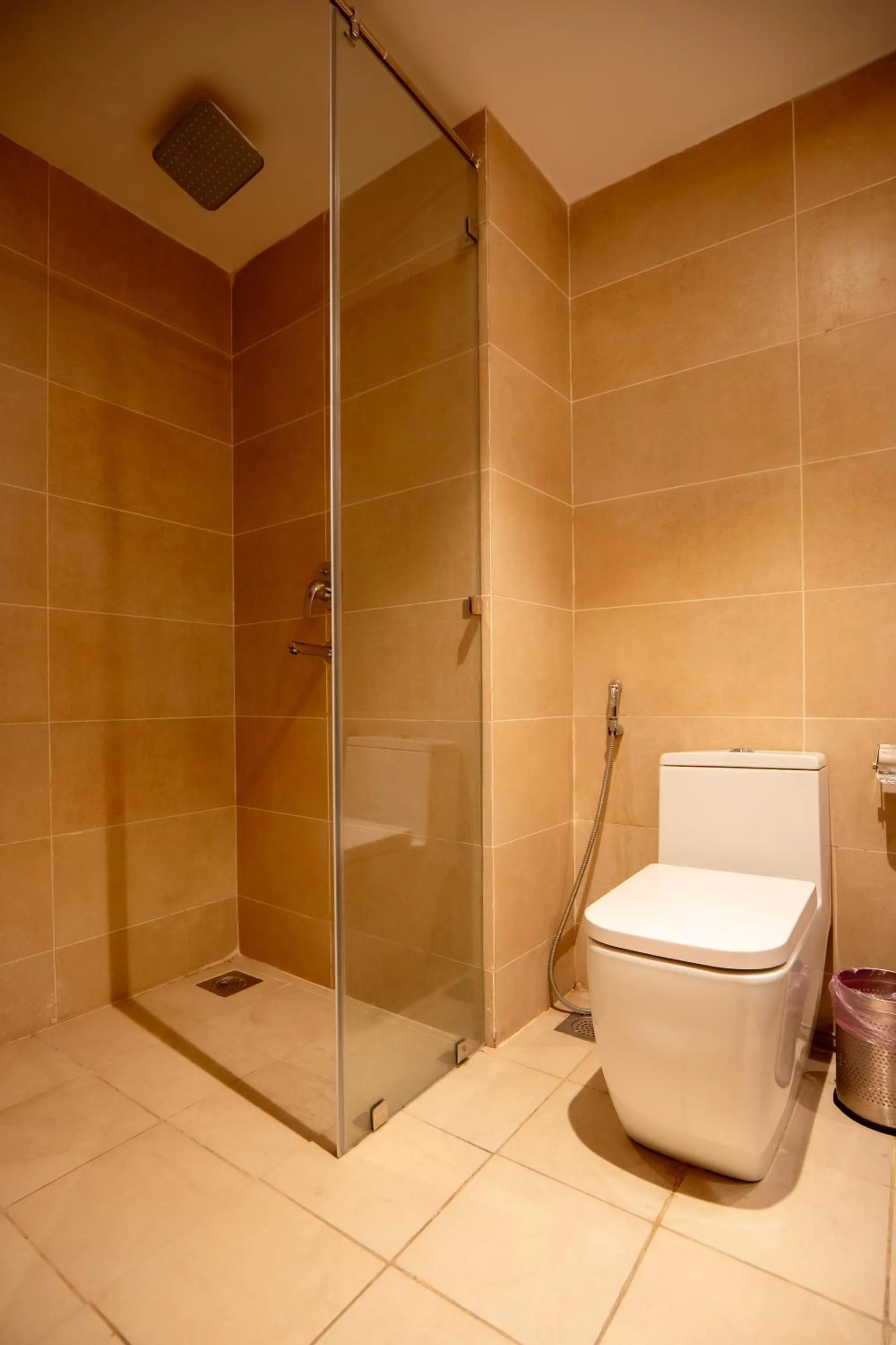 Shower in Velvet Luxe Hotel