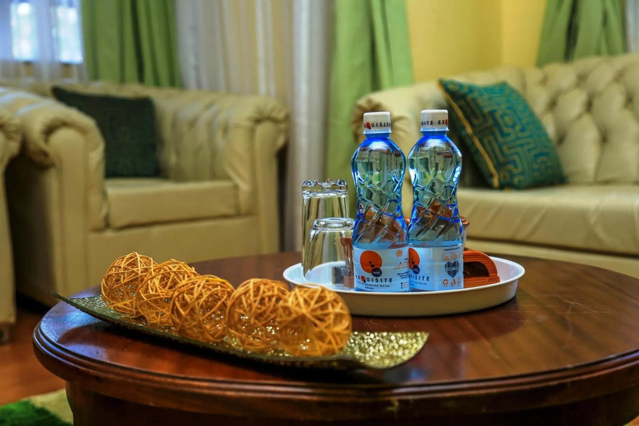 Living room in Davis Court