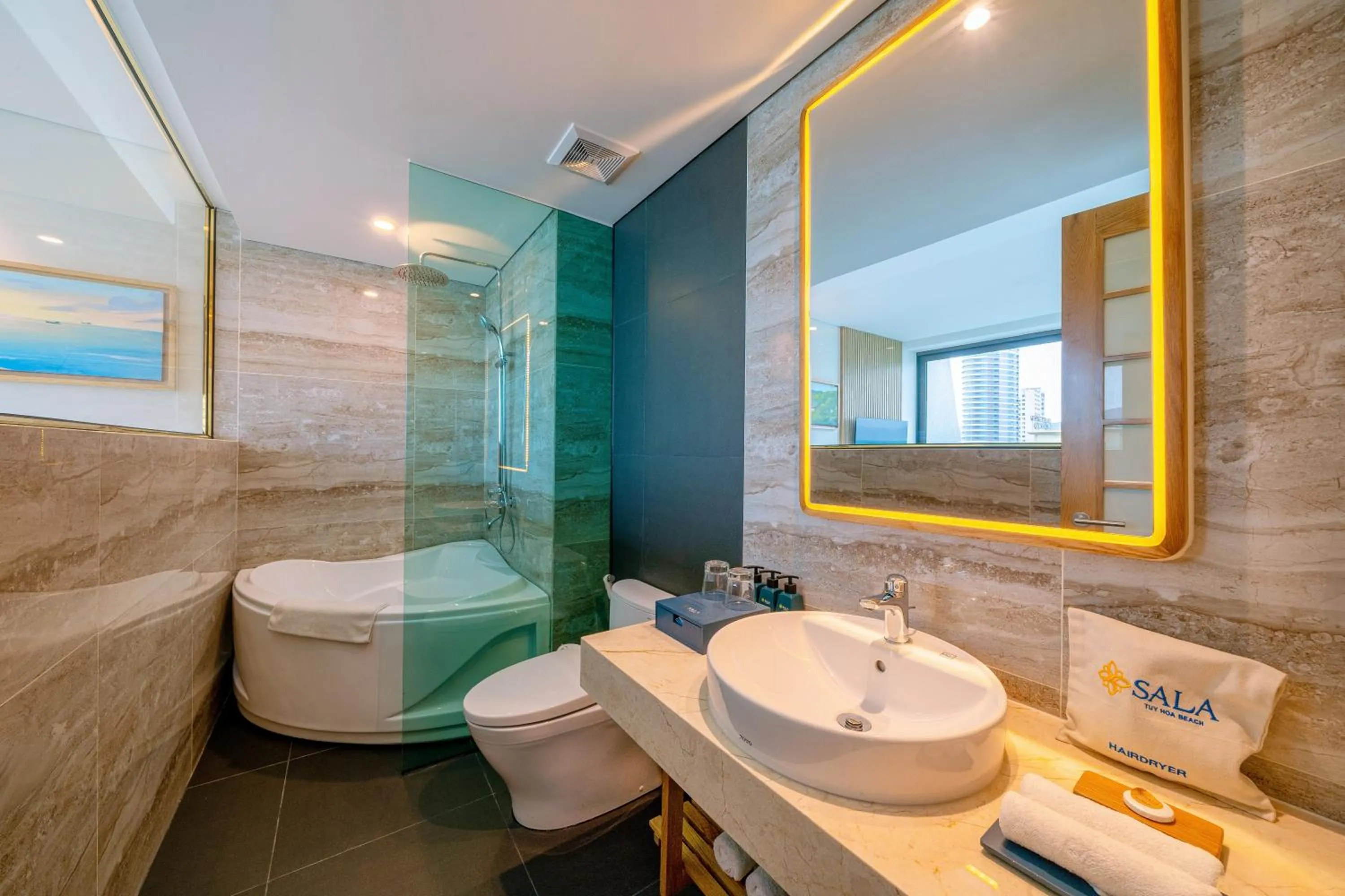 Bathroom in Sala Quy Nhon Beach Hotel