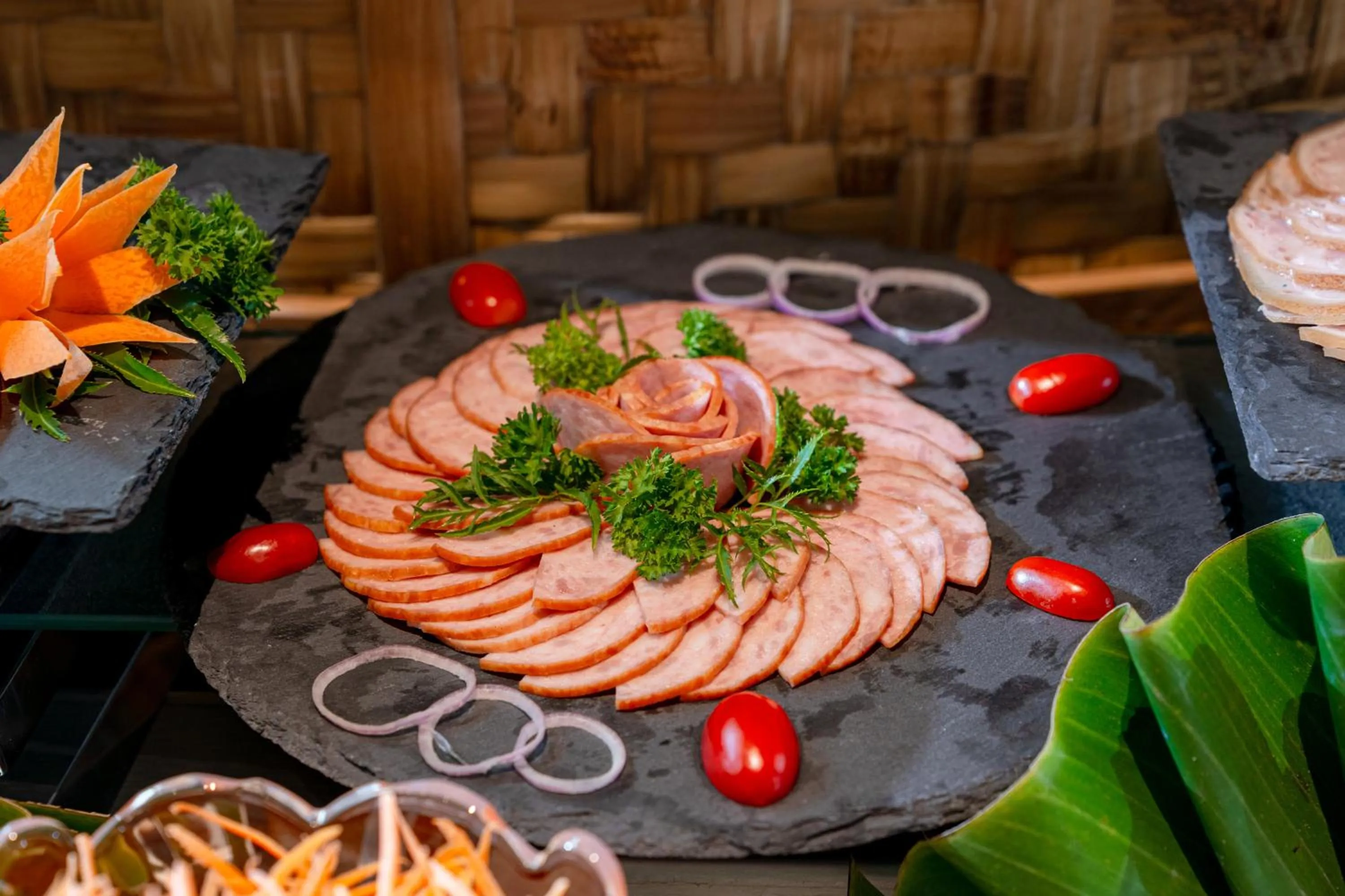 Buffet breakfast in Sala Quy Nhon Beach Hotel