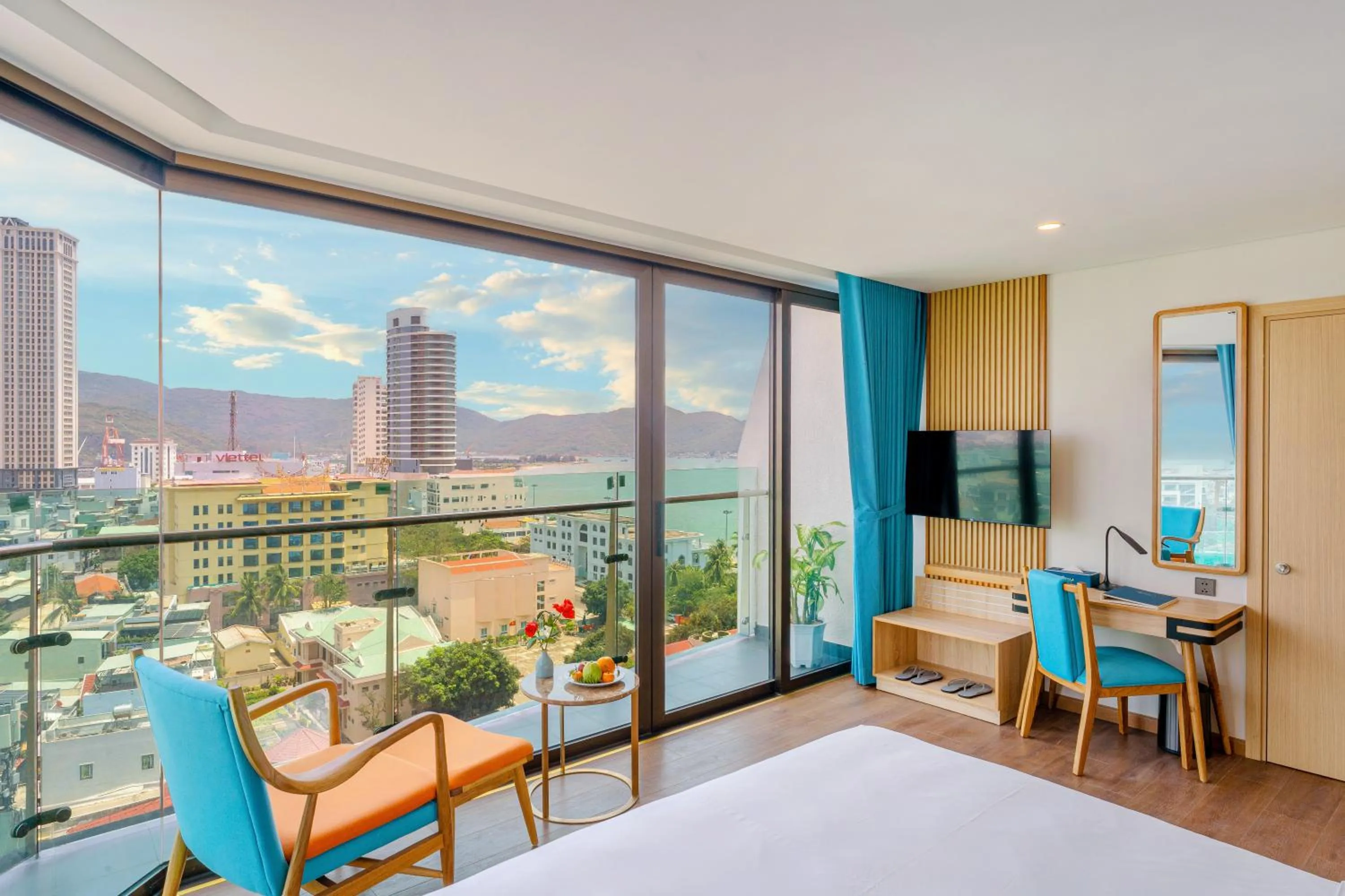 Photo of the whole room, Bed in Sala Quy Nhon Beach Hotel