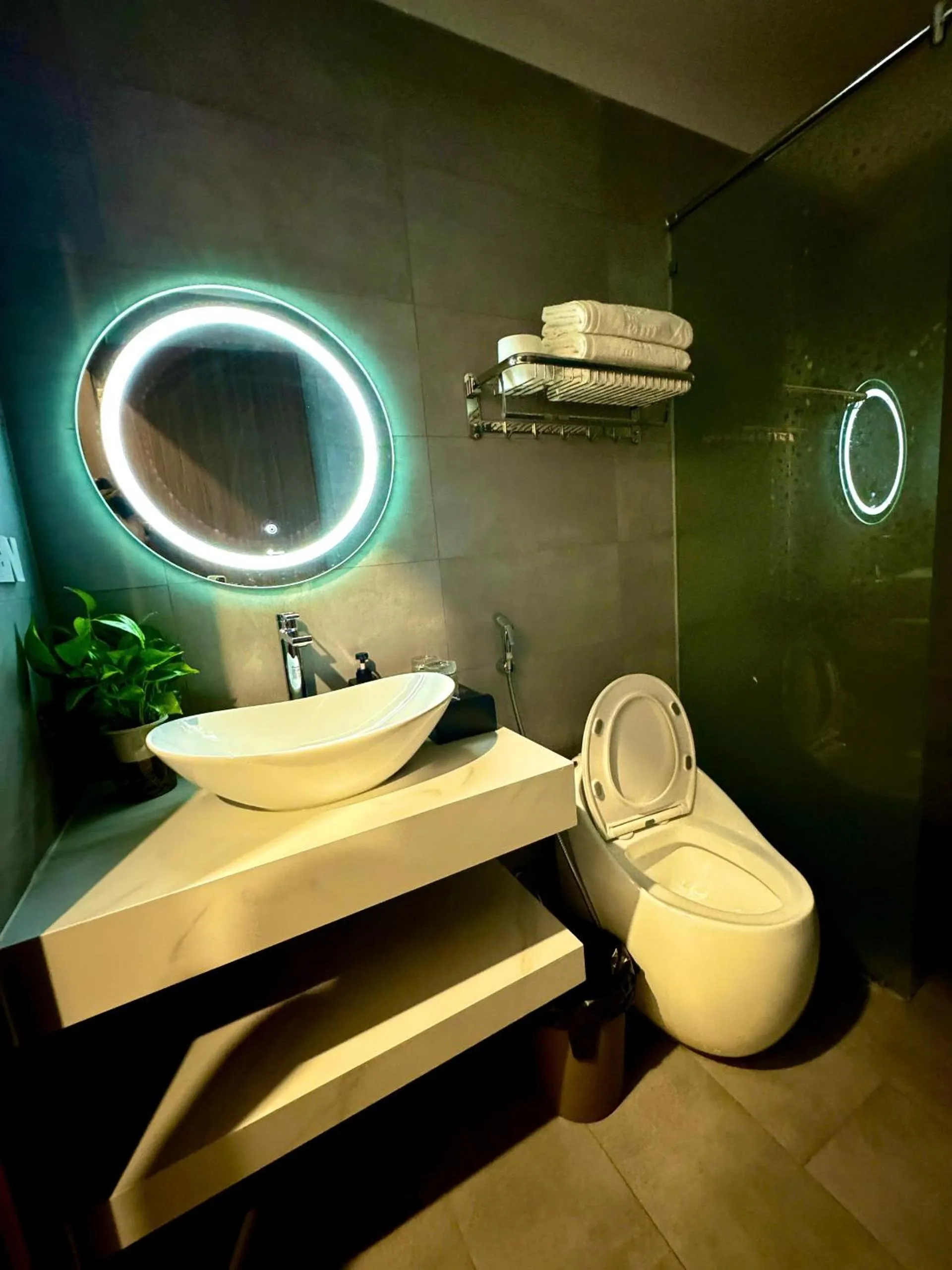 Shower in Serena Tam Coc Hotel & Villa