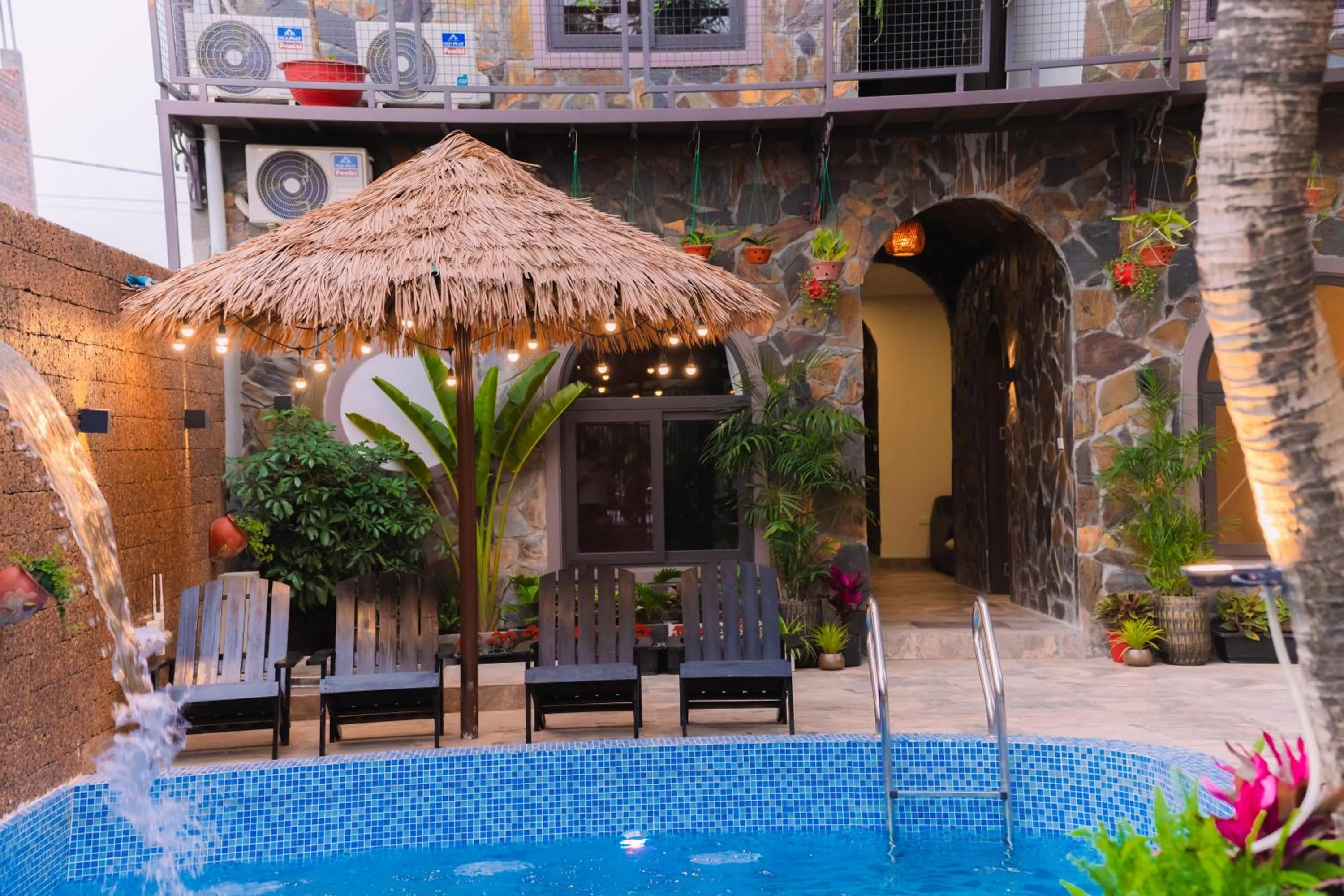 Patio in Serena Tam Coc Hotel & Villa