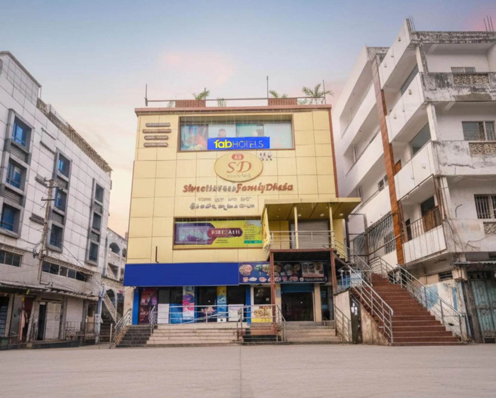 Property building in FabHotel Prime Adhirath Grand-Nr Madhapur-Hitech CIty