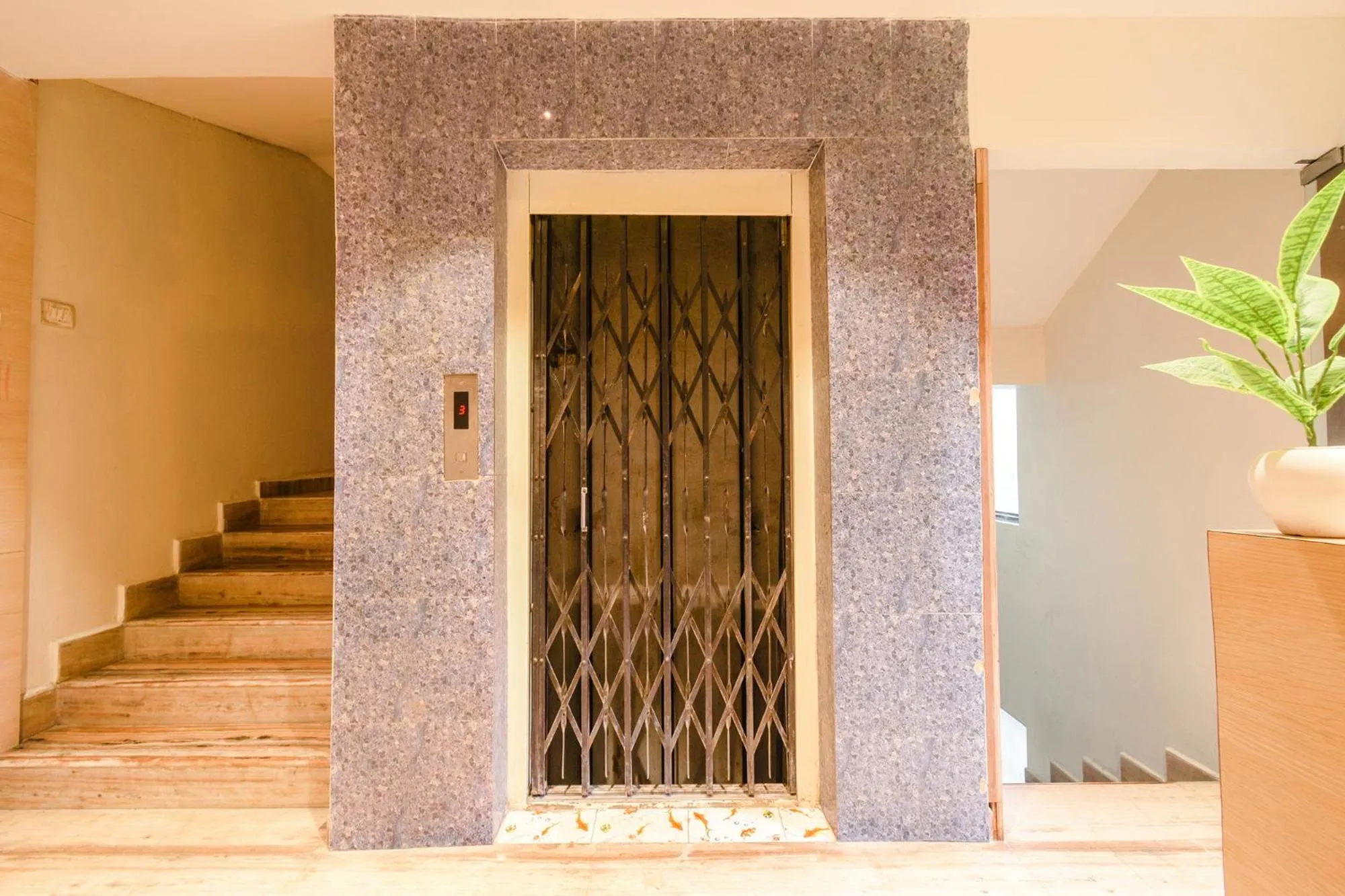 elevator in FabHotel Prime Adhirath Grand-Nr Madhapur-Hitech CIty