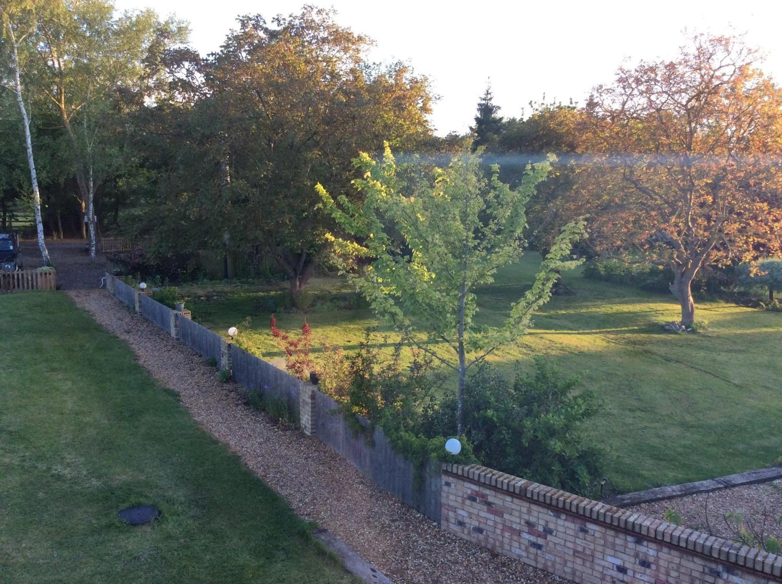 Garden view in The Old Grain Store Bed & Breakfast