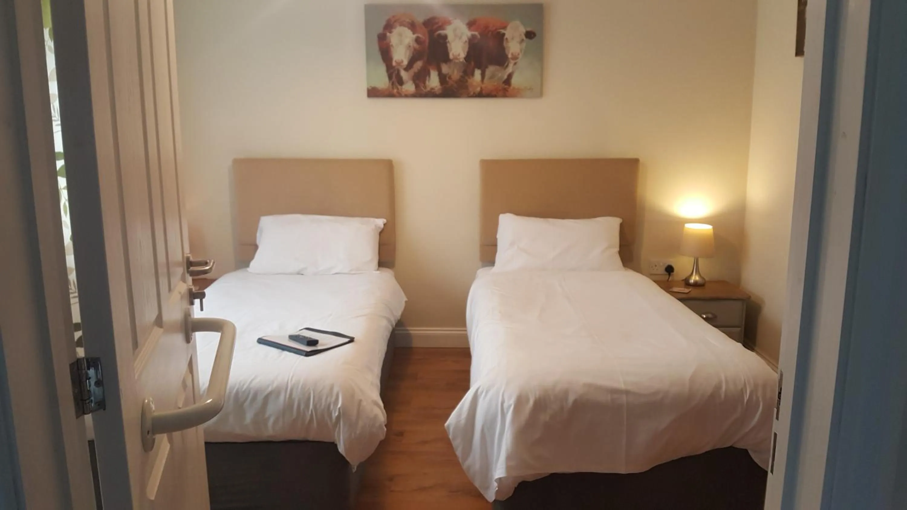 Bed in The Old Grain Store Bed & Breakfast