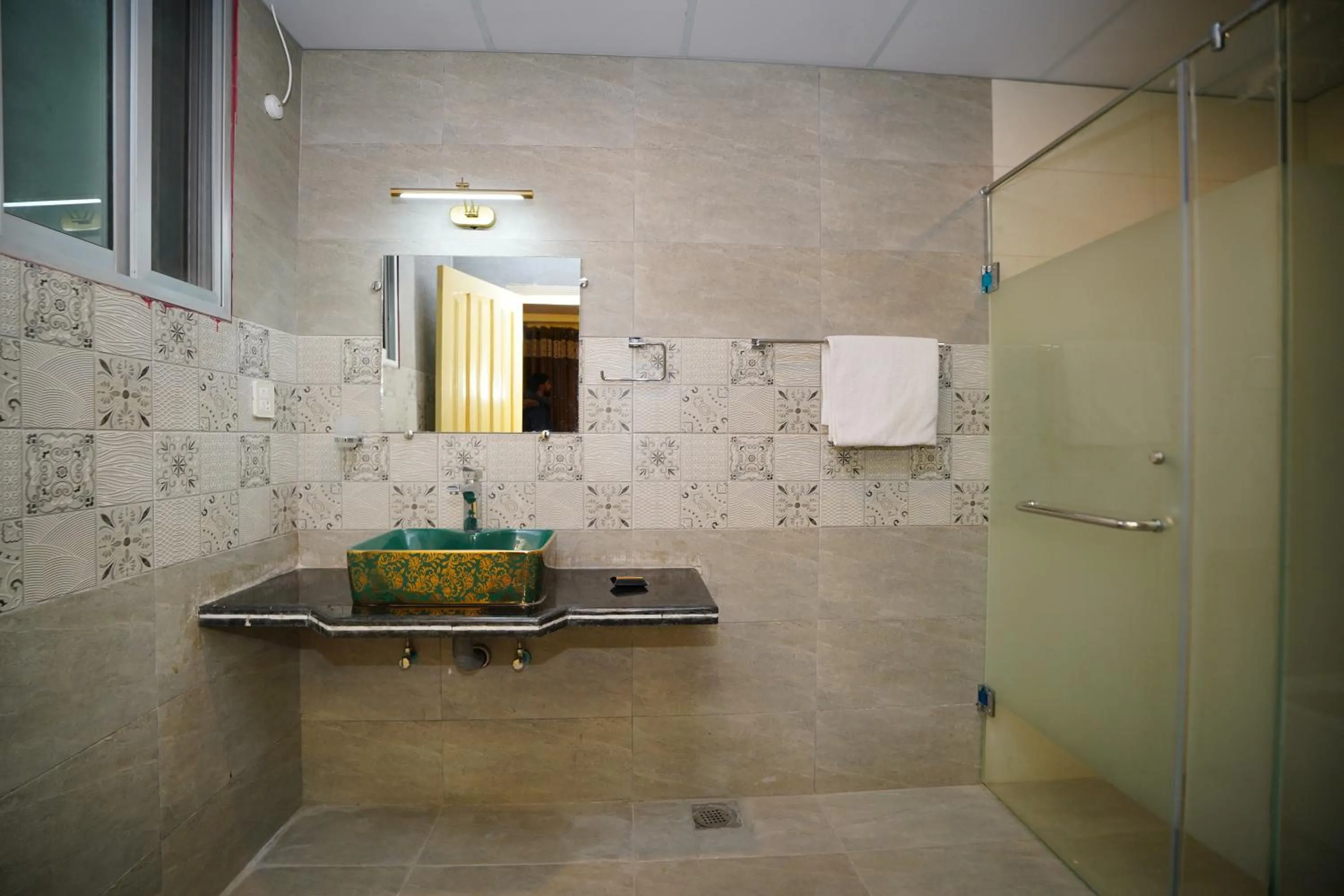 Shower in Hunza Elites hotel