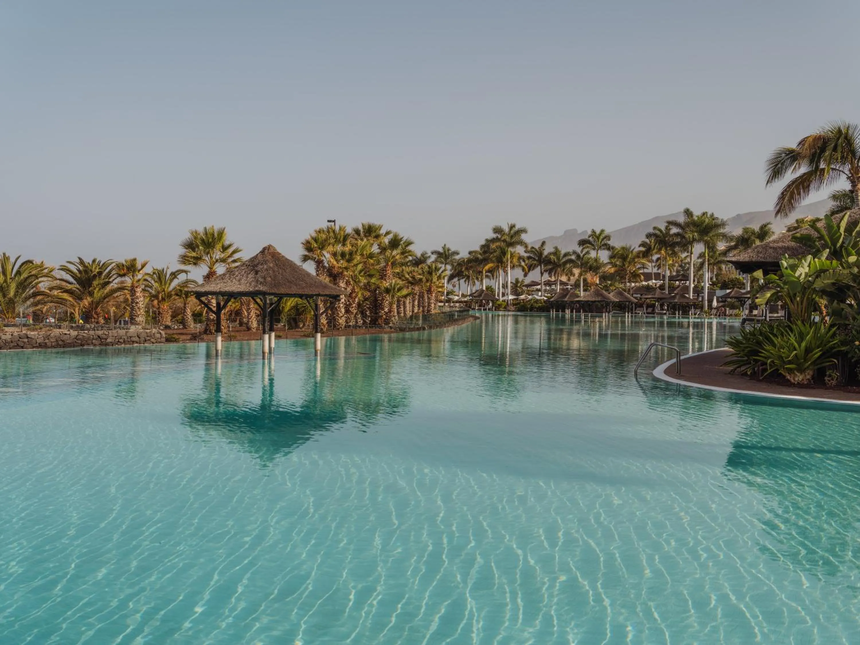 Pool view in Gran Melia Palacio de Isora Resort & Spa