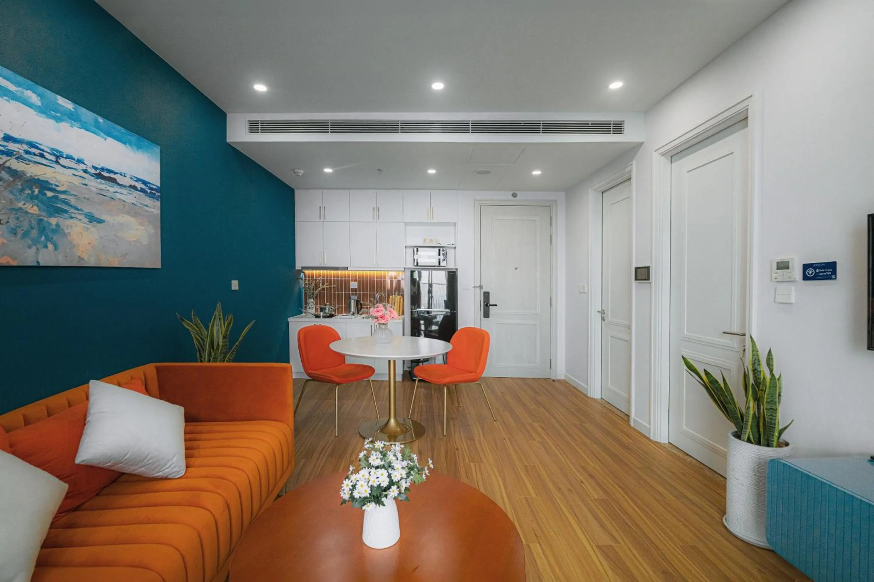 Living room in Sole Casa Phu Quoc