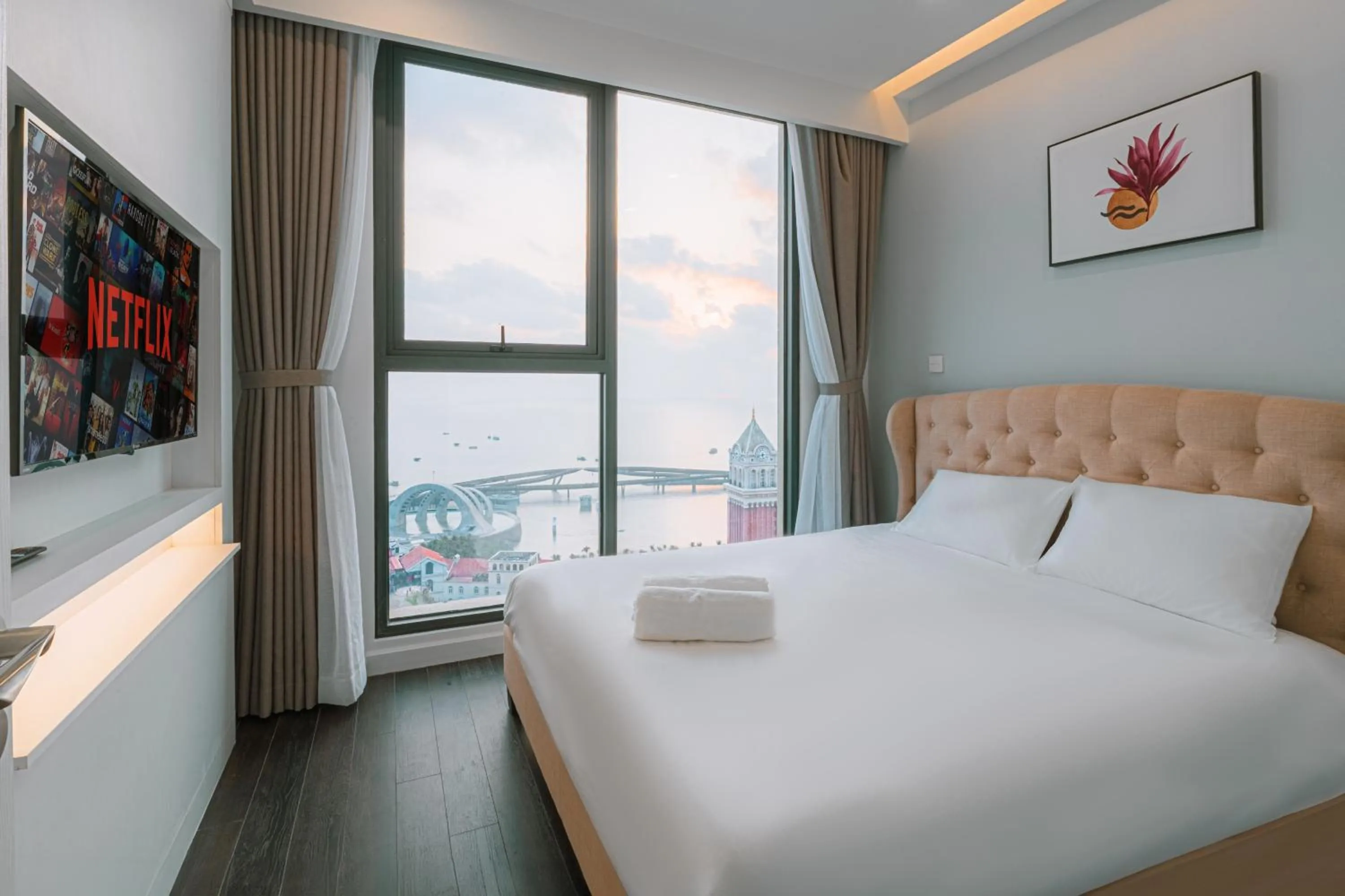 View (from property/room), Bed in Sole Casa Phu Quoc