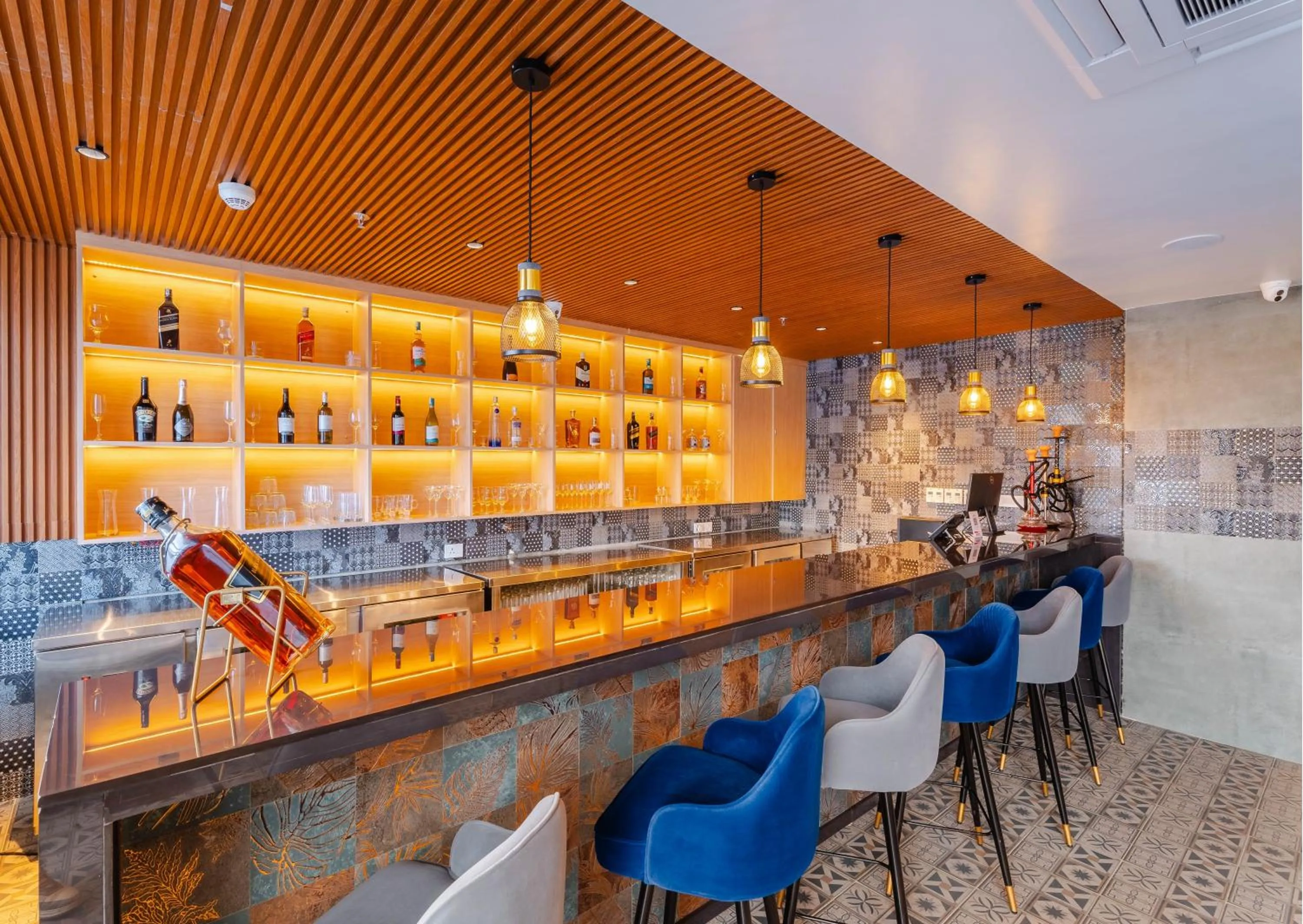 Lounge or bar in Hotel Anuttara