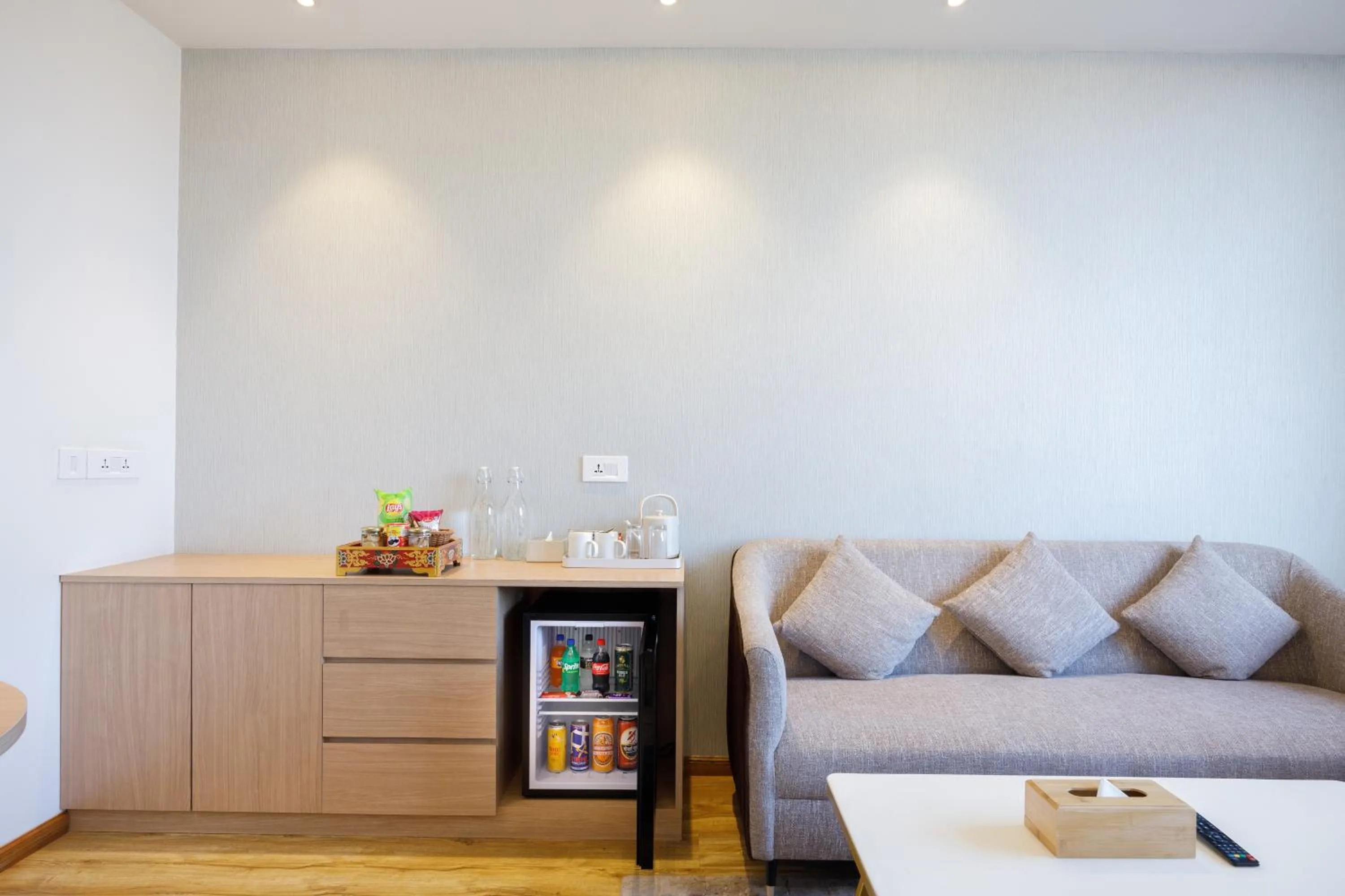 minibar in Hotel Anuttara