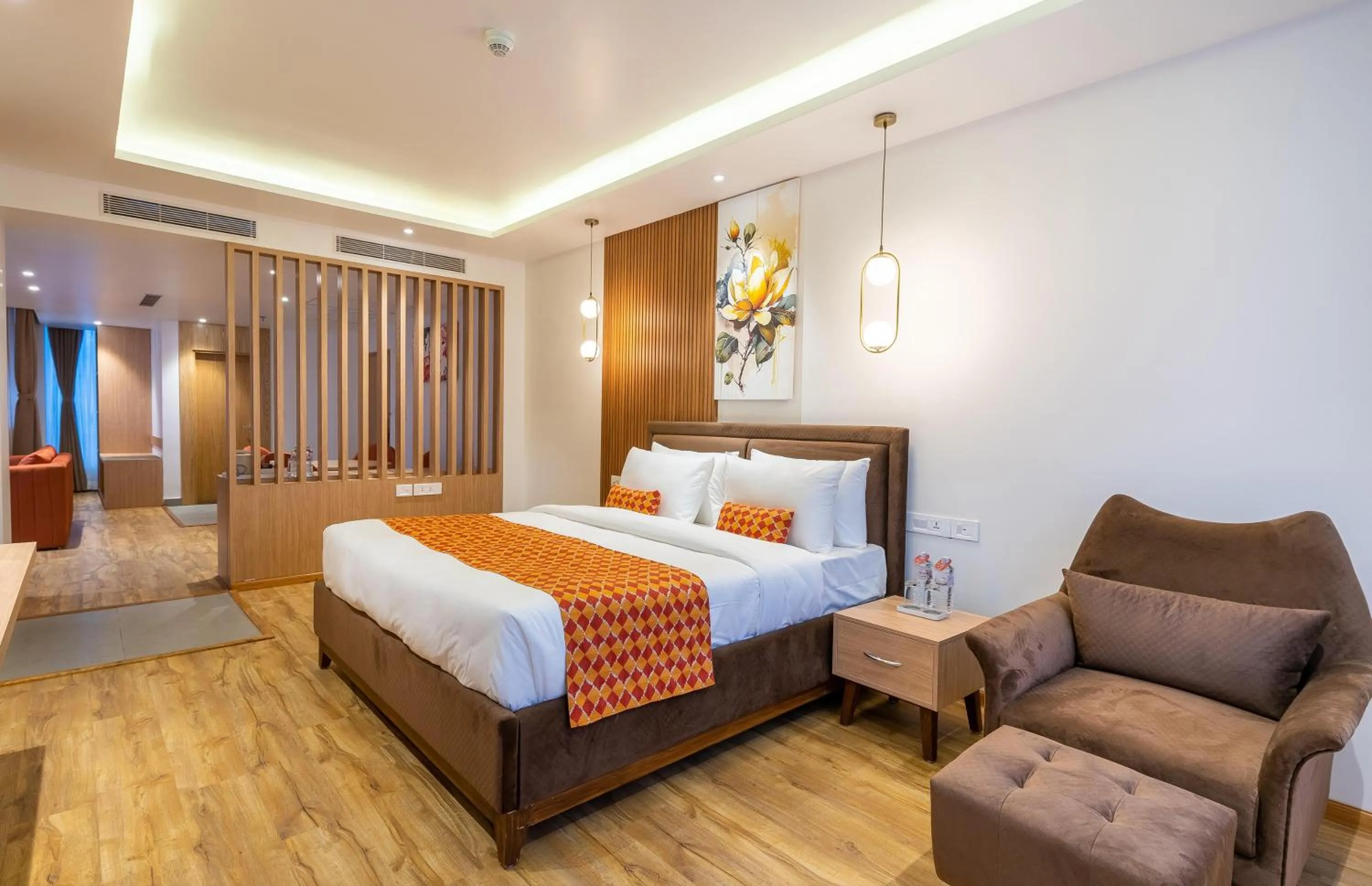 Photo of the whole room, Bed in Hotel Anuttara