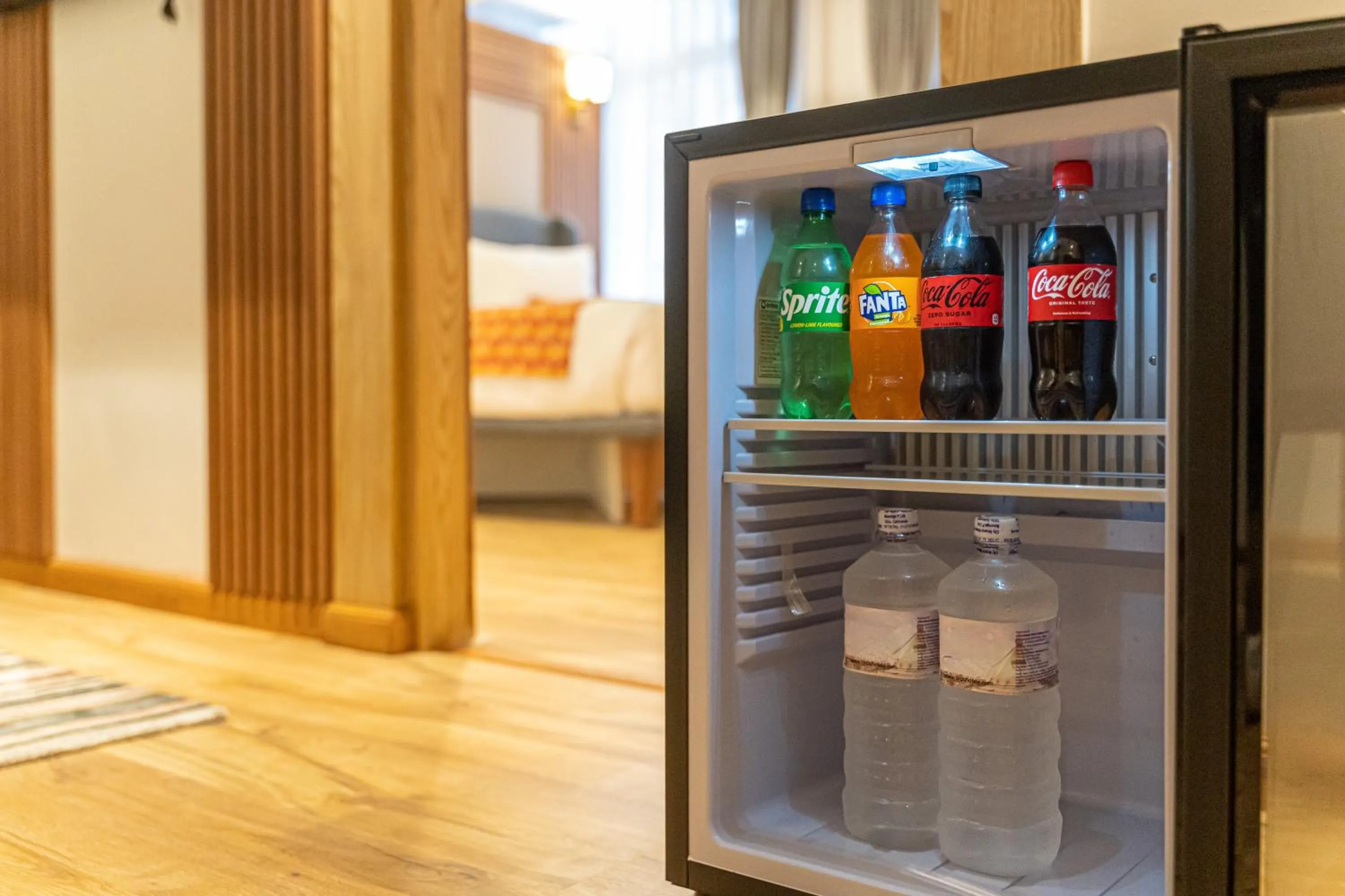 minibar in Hotel Anuttara