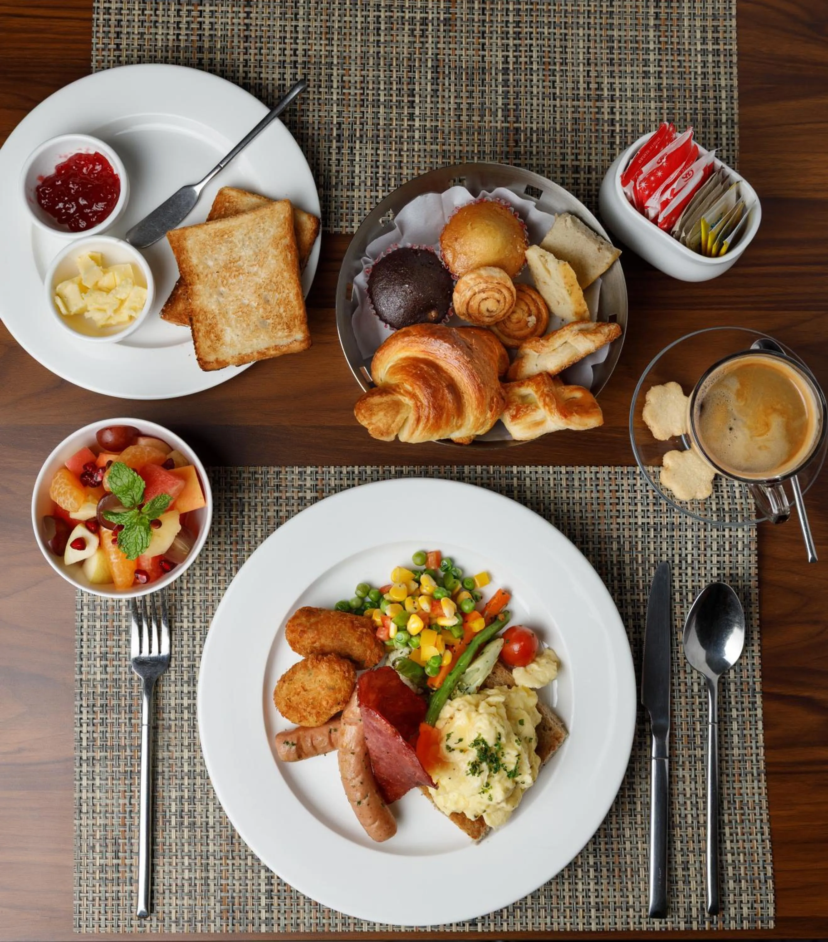 Breakfast in Hotel Anuttara