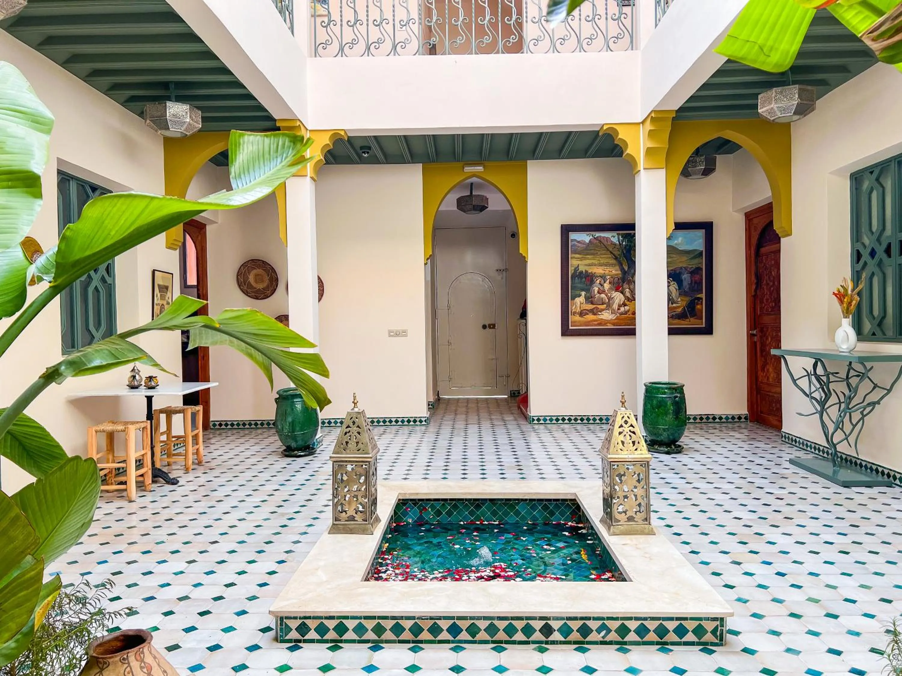 Living room in Riad Kech One & Spa