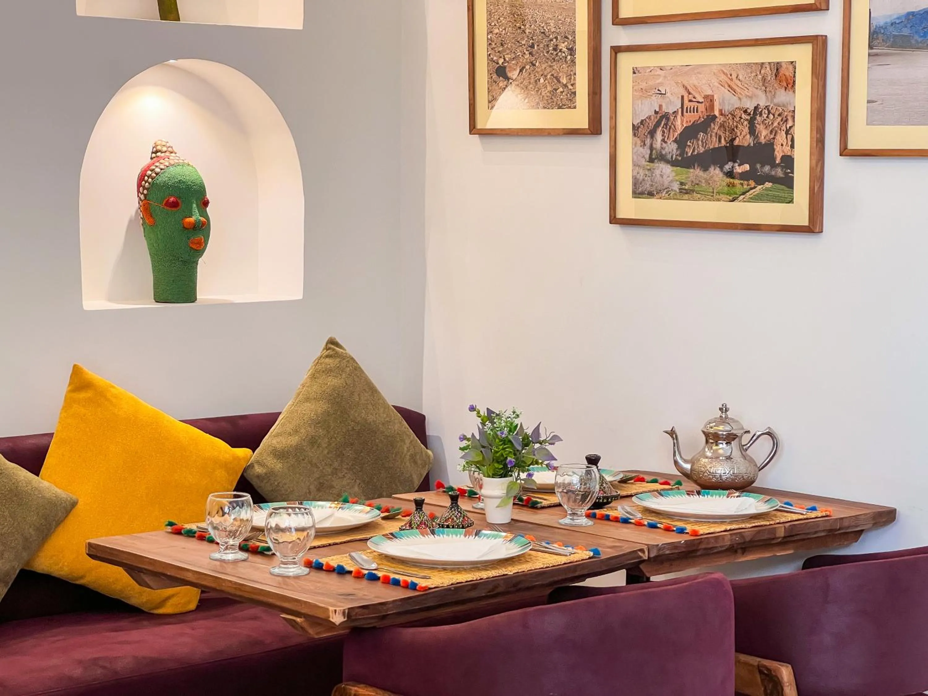 Living room in Riad Kech One & Spa