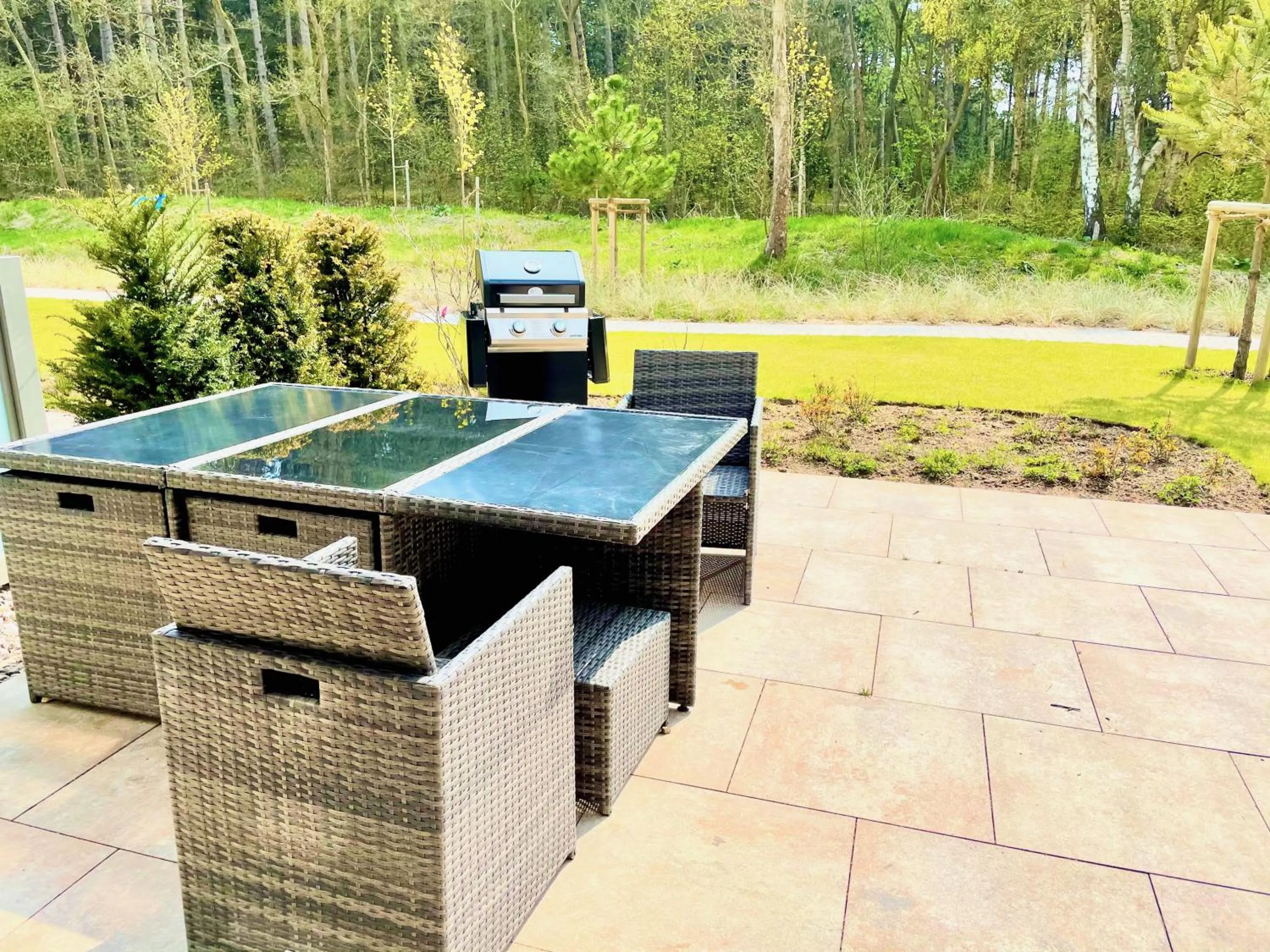 BBQ facilities in Villa Wattfuss