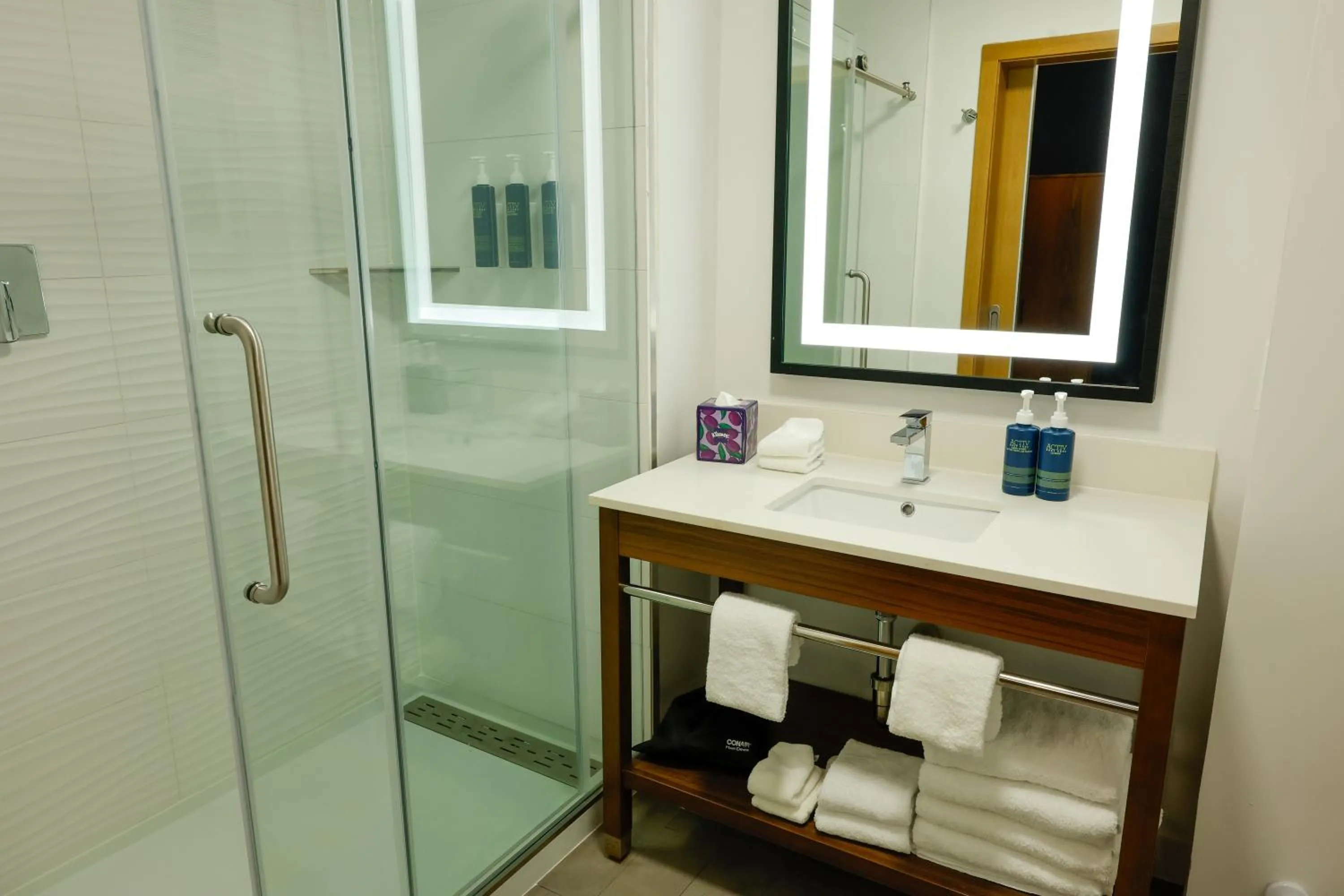 Bathroom in Four Points by Sheraton Austin Airport