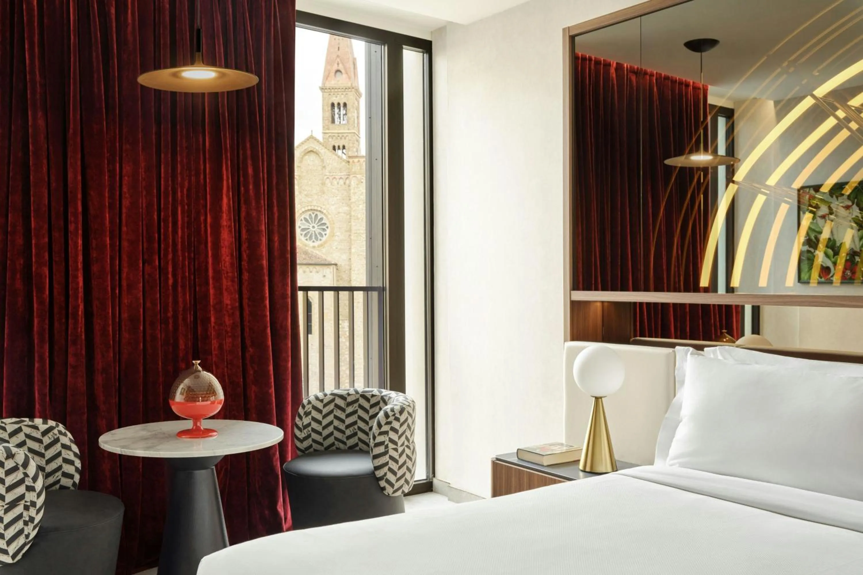 Lounge or bar, Bed in W Florence