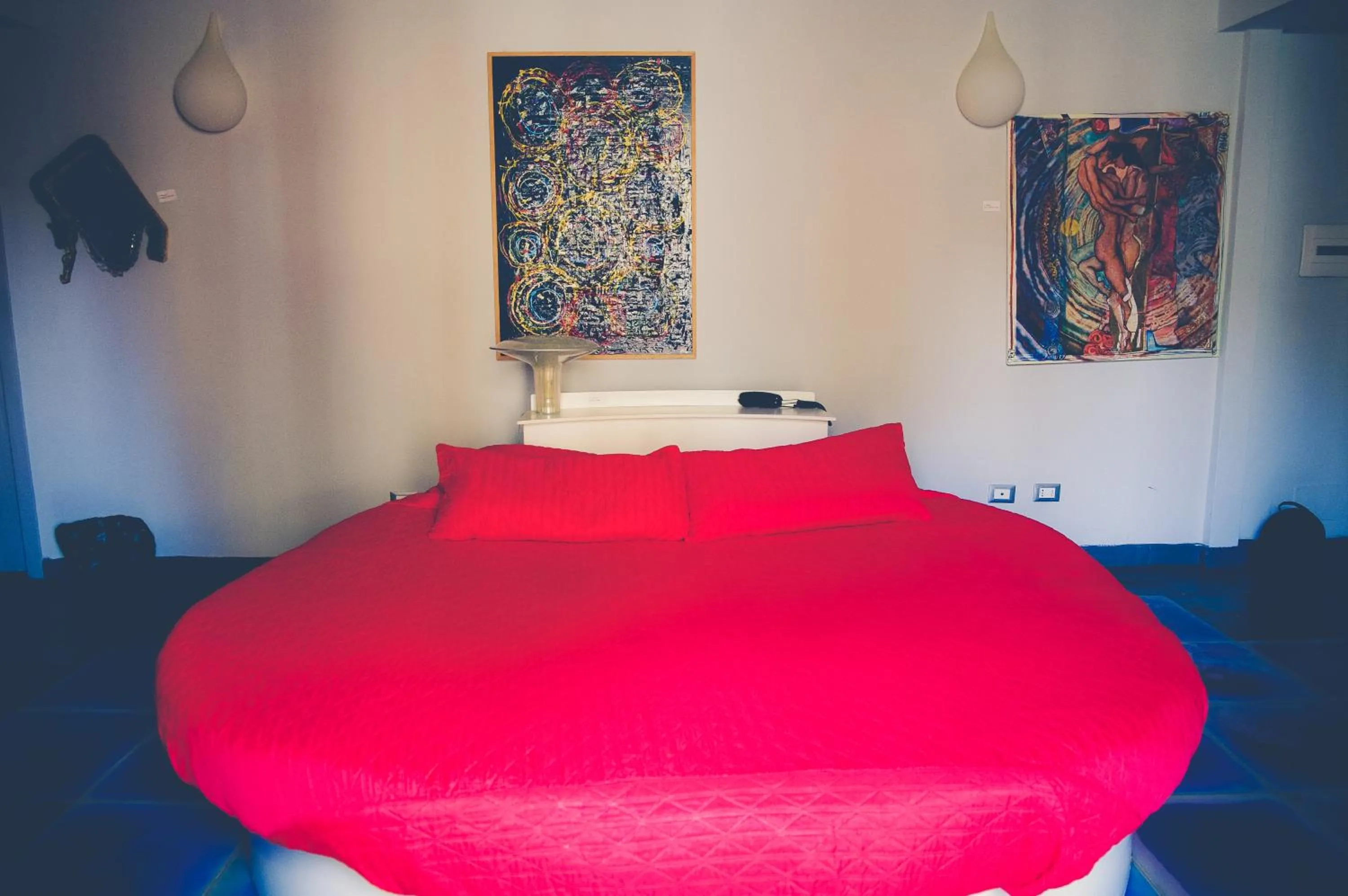 Bedroom, Bed in Suite D'Autore Art Design Gallery