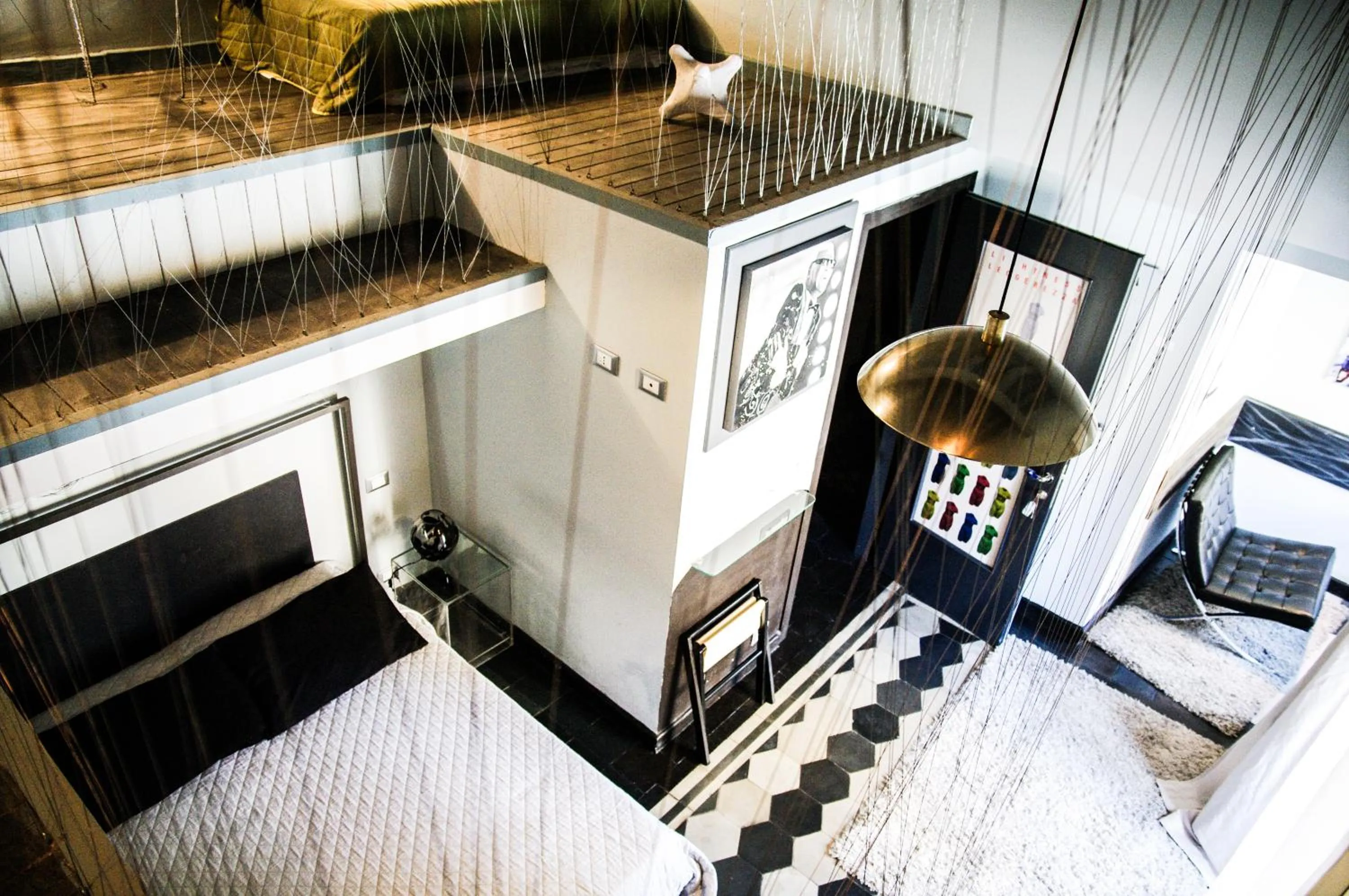 Bedroom in Suite D'Autore Art Design Gallery