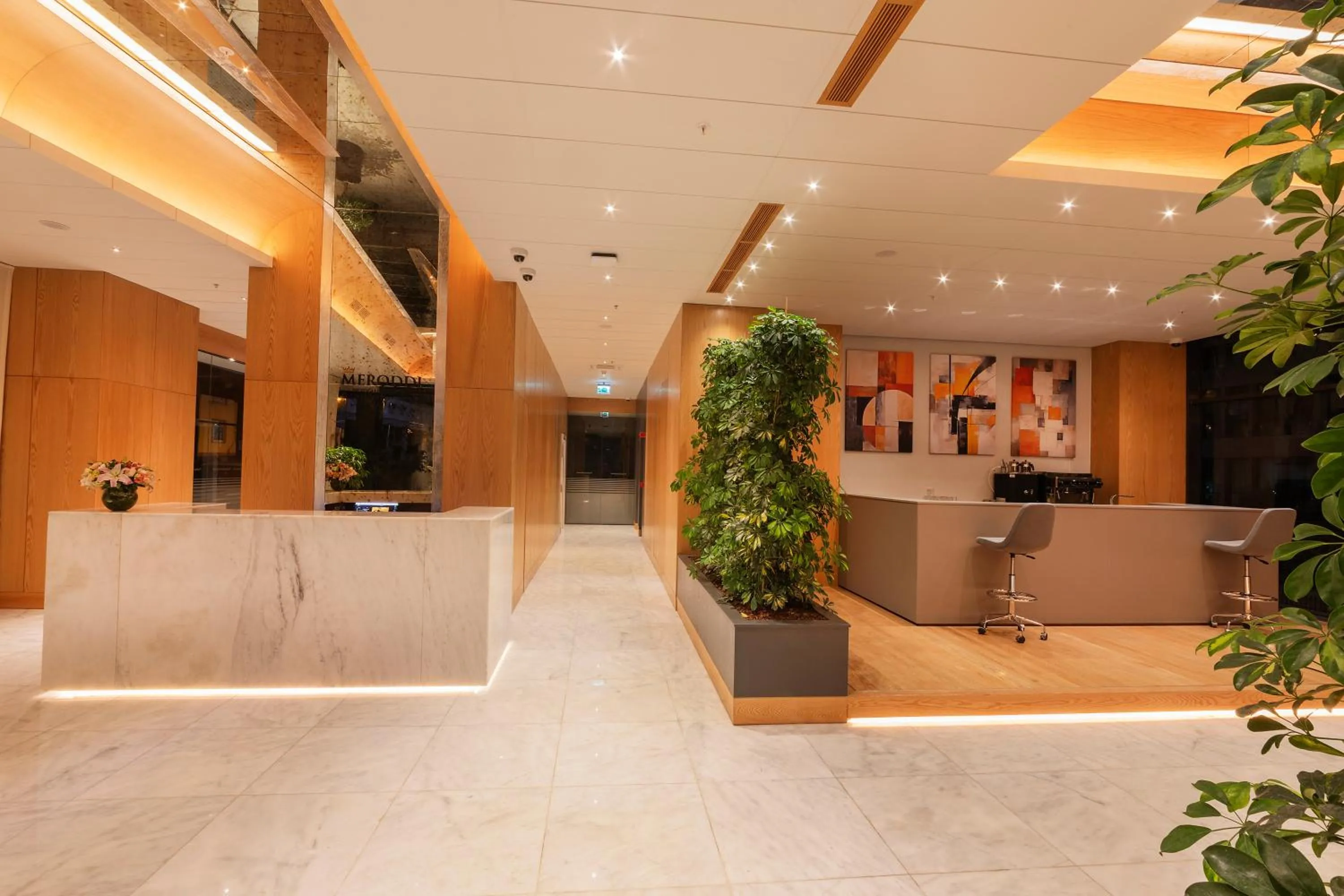 Lobby or reception in Meroddi Beyoğlu Residence