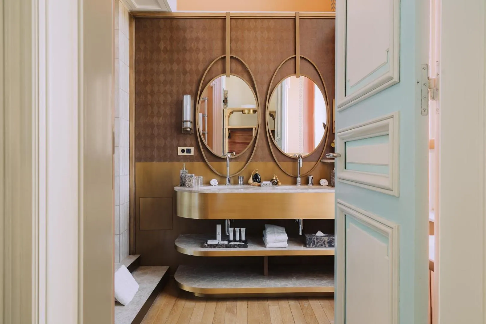 Bathroom in Villa Pétrusse - Relais & Châteaux