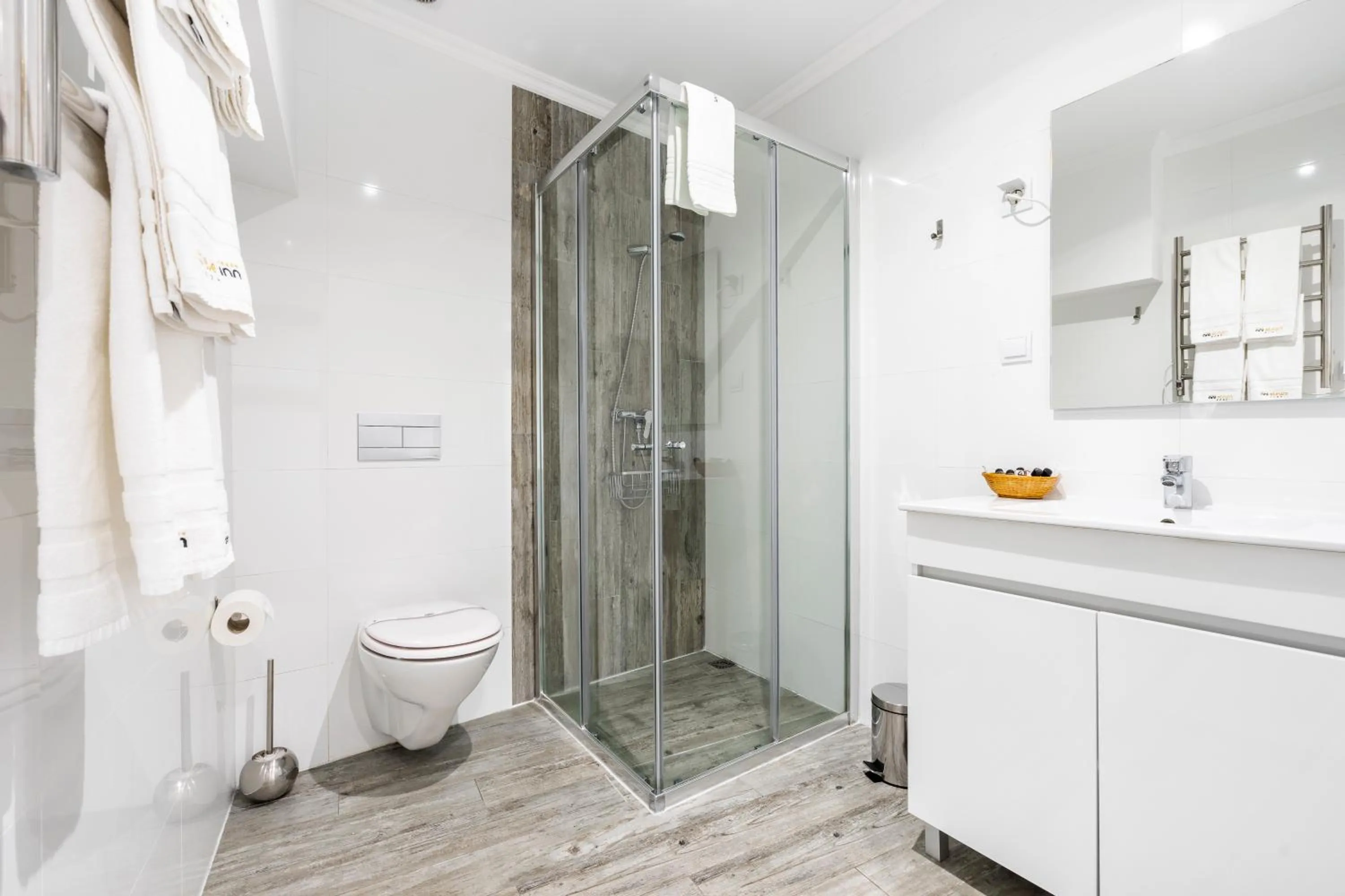 Bathroom in Castle Inn Lisbon Apartments