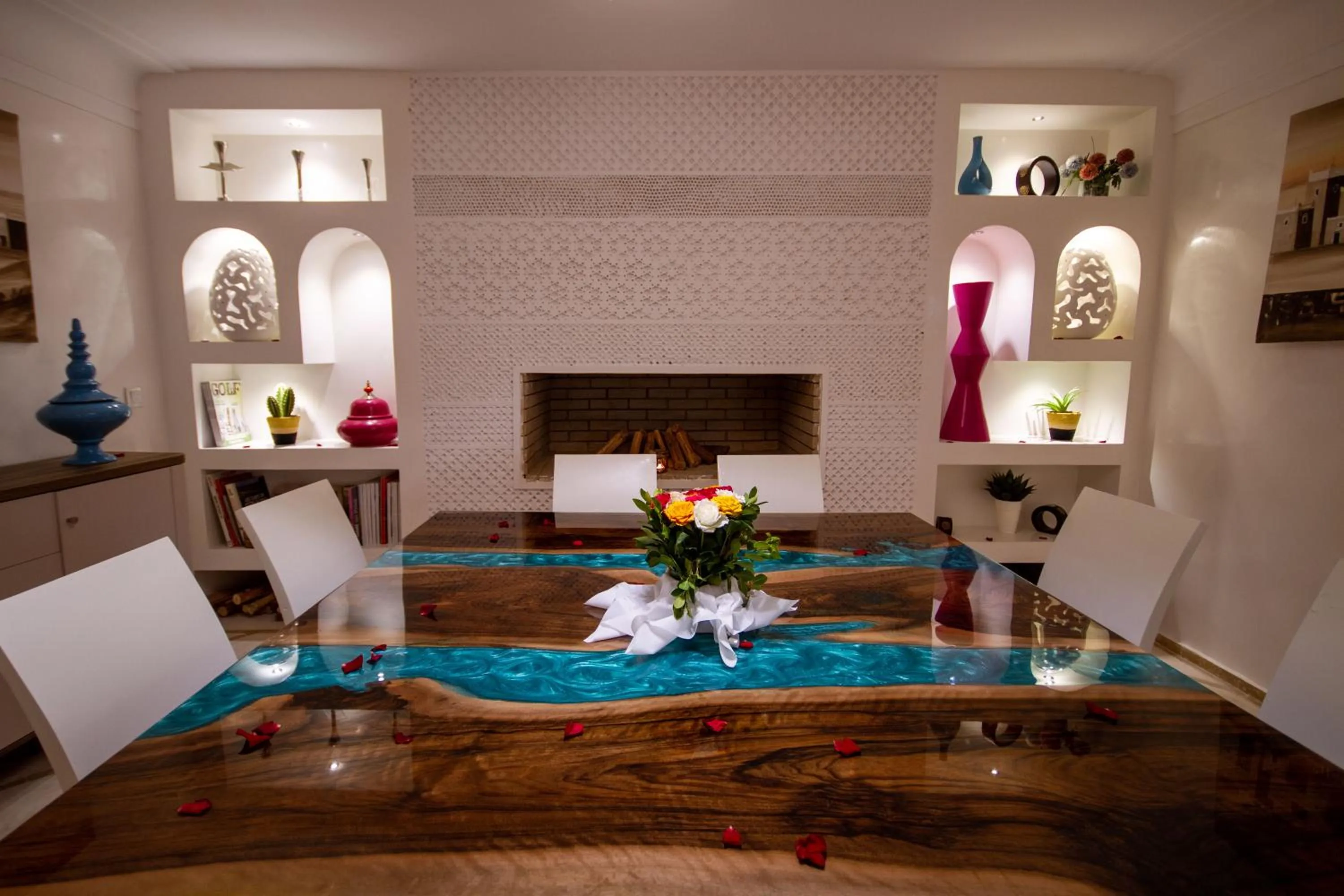 Dining area in Riad Dar Augusta