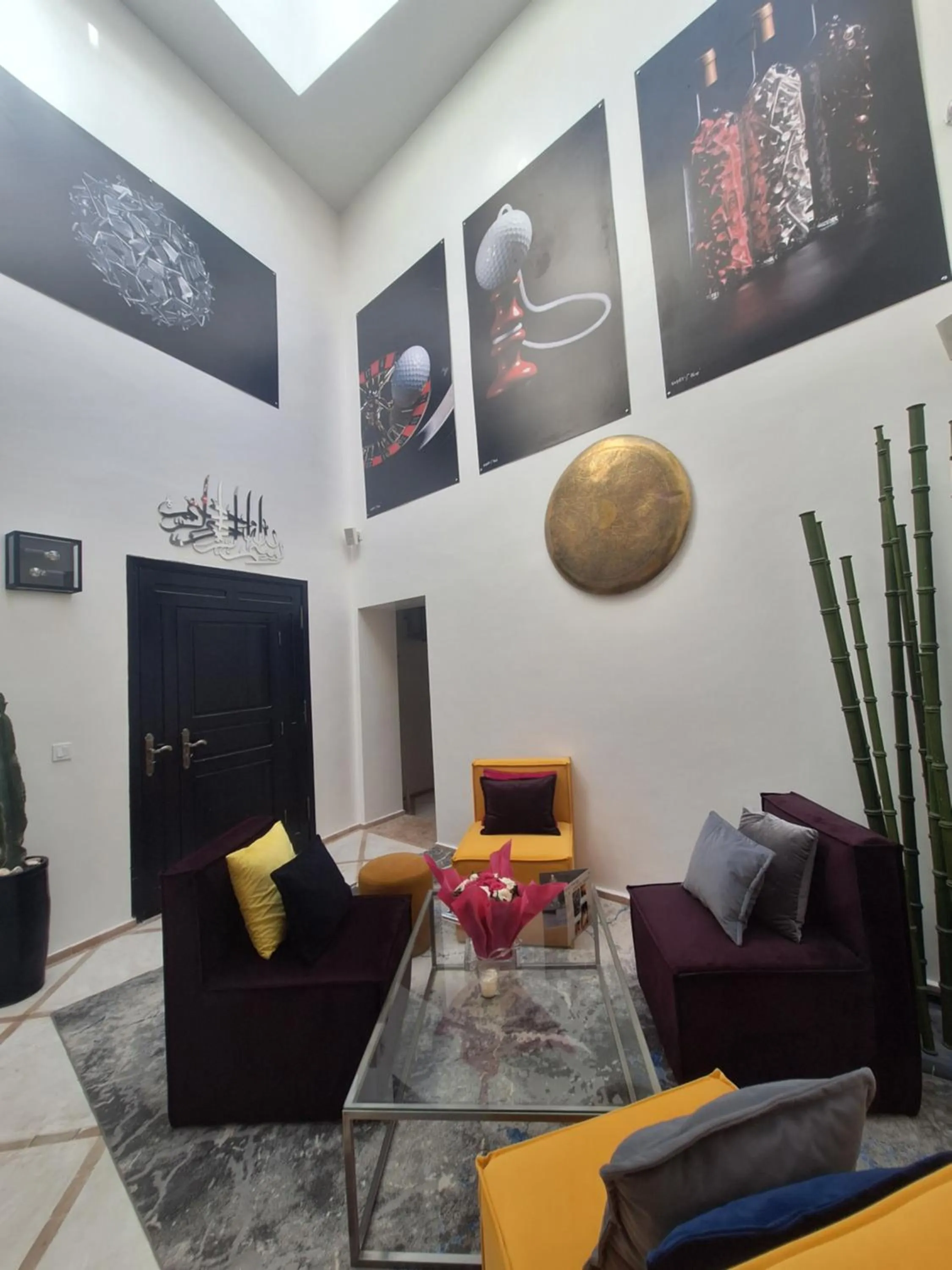 Living room in Riad Dar Augusta