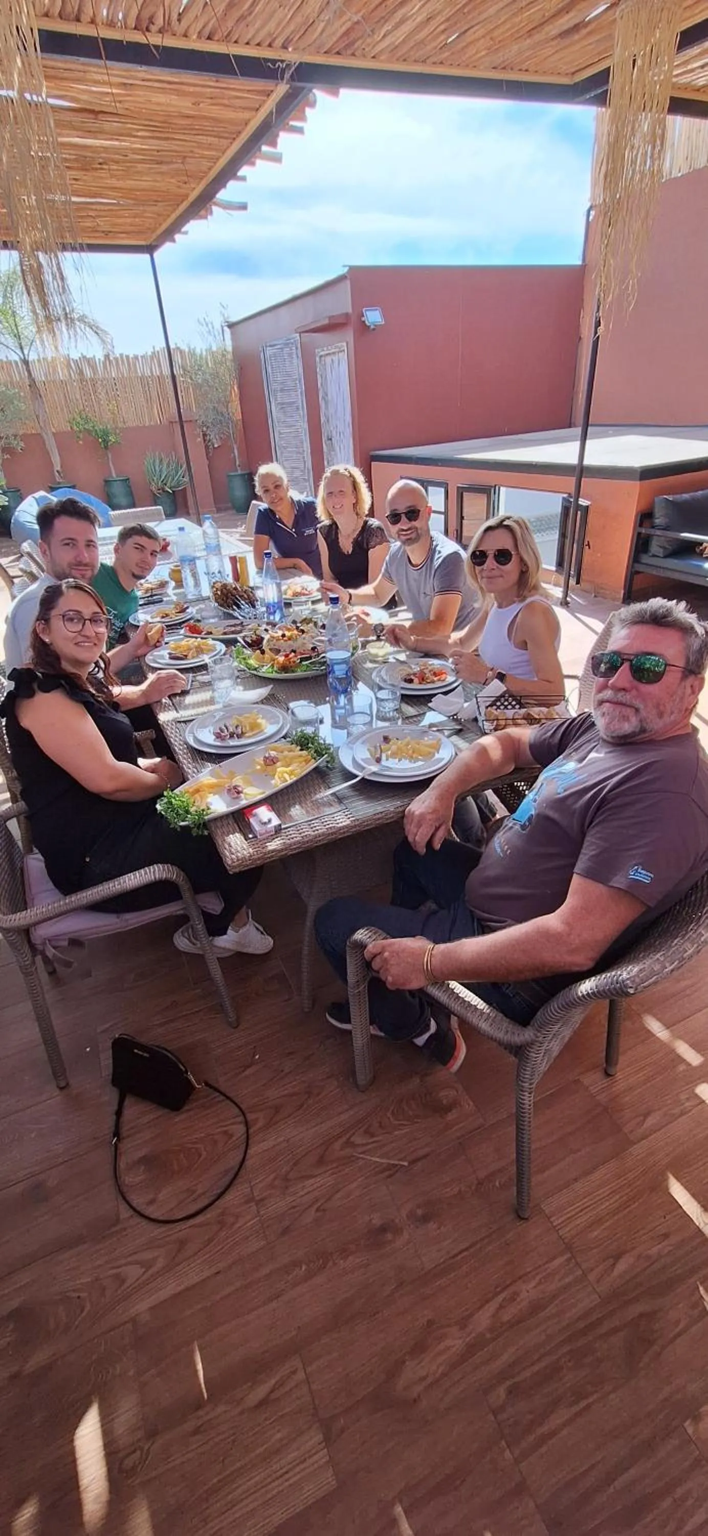 Patio in Riad Dar Augusta