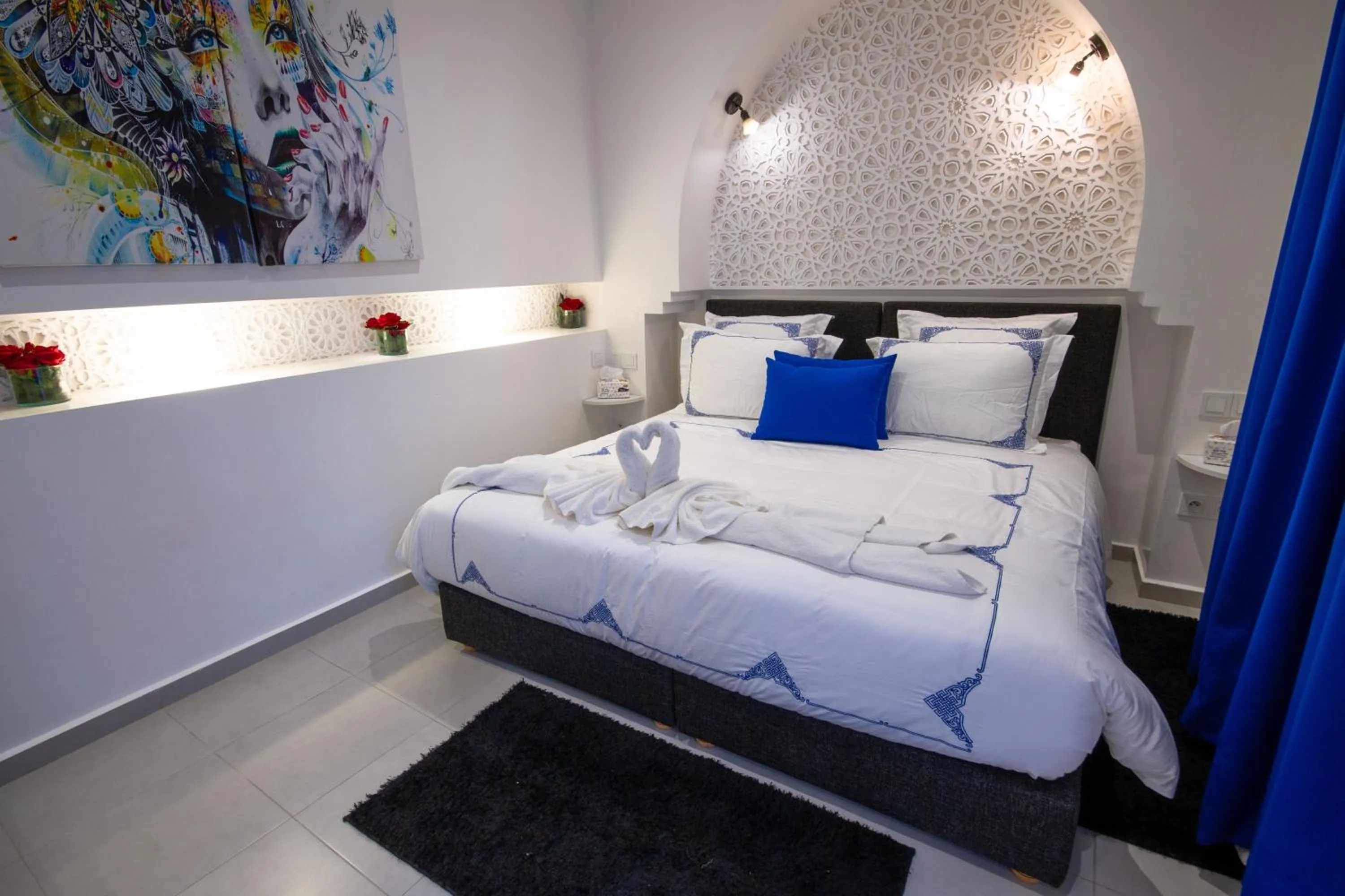 Bedroom, Bed in Riad Dar Augusta