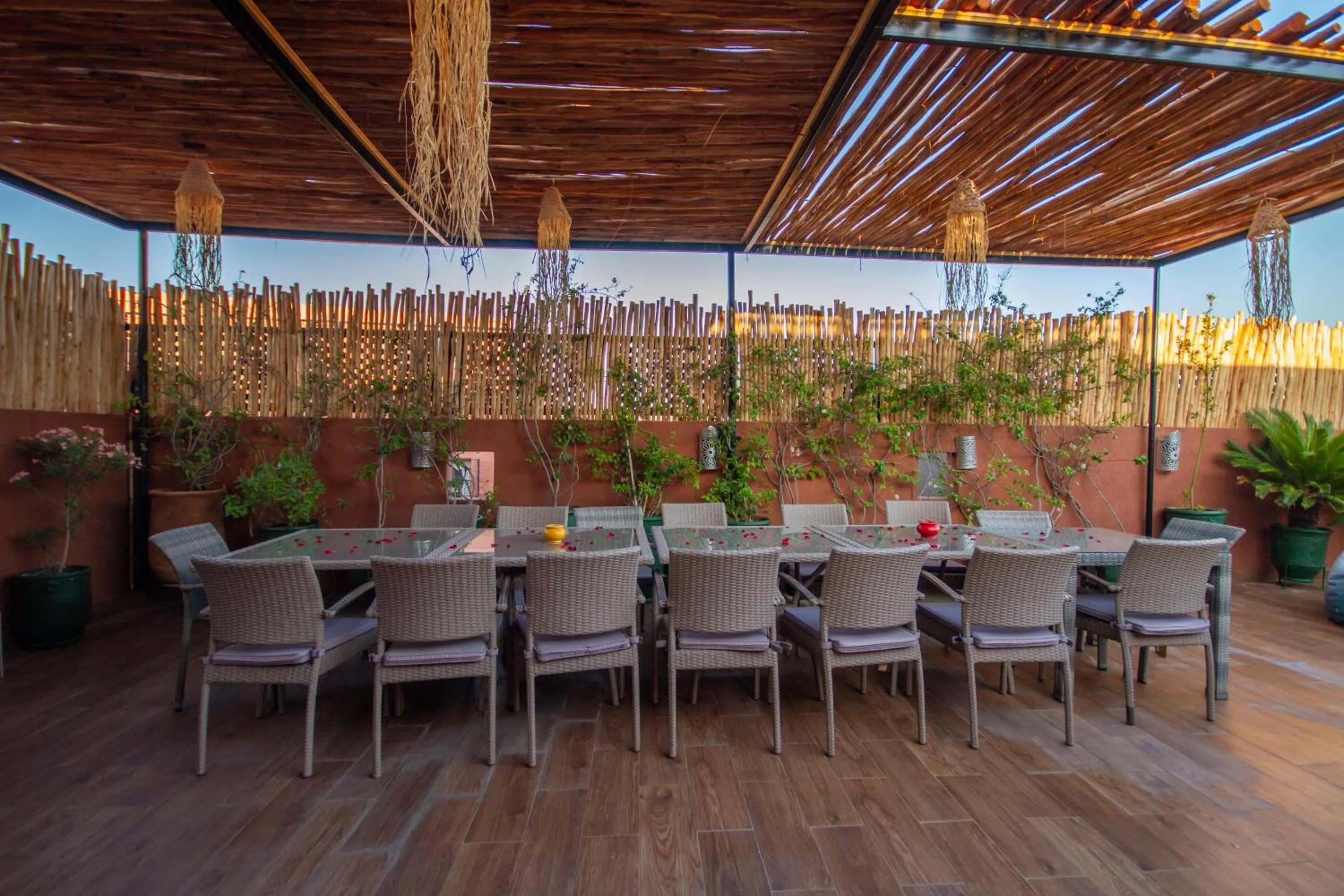 Balcony/Terrace in Riad Dar Augusta