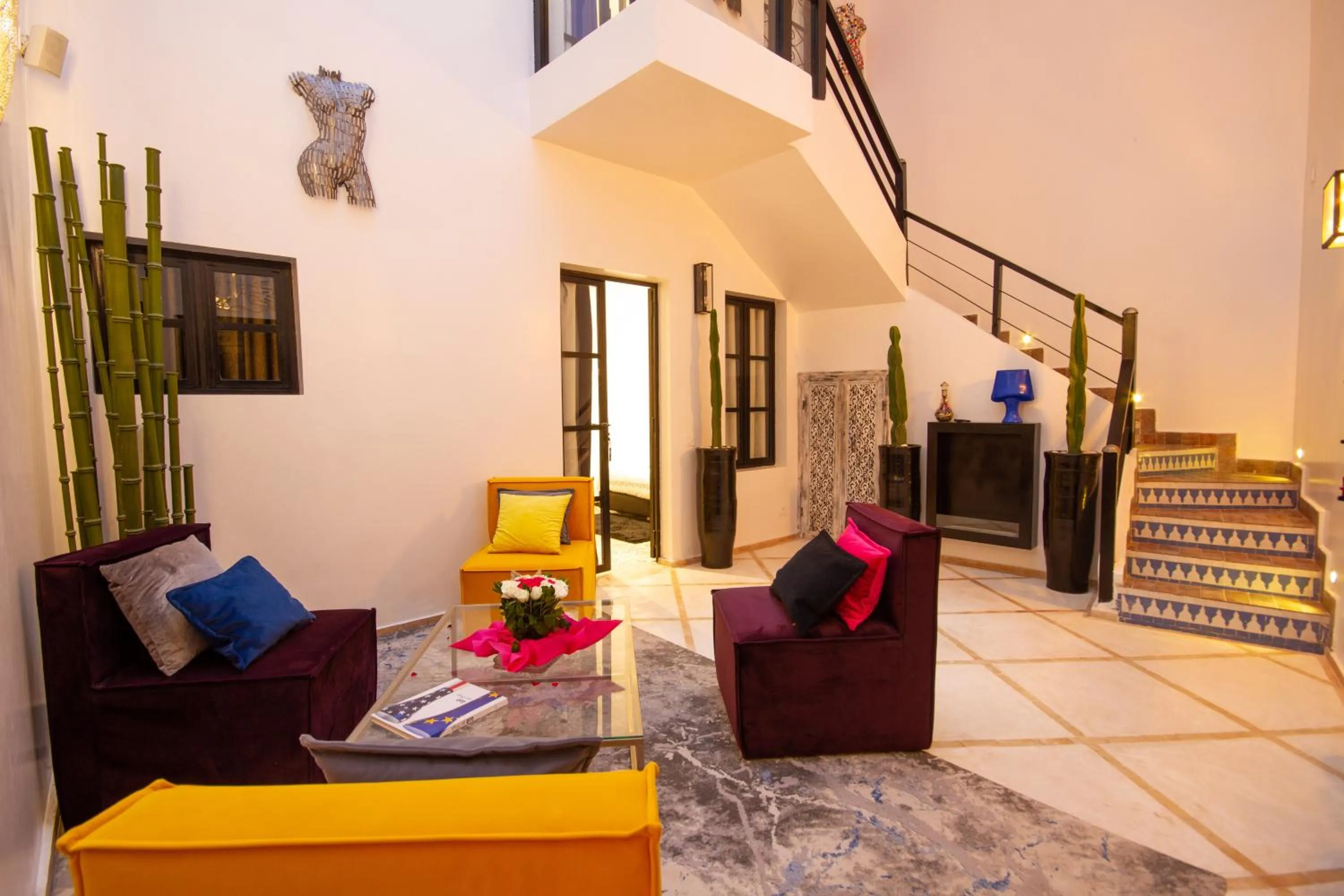 Living room in Riad Dar Augusta